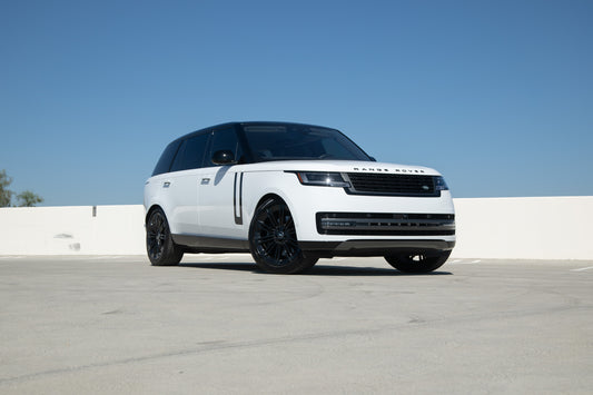 White New Range Rover