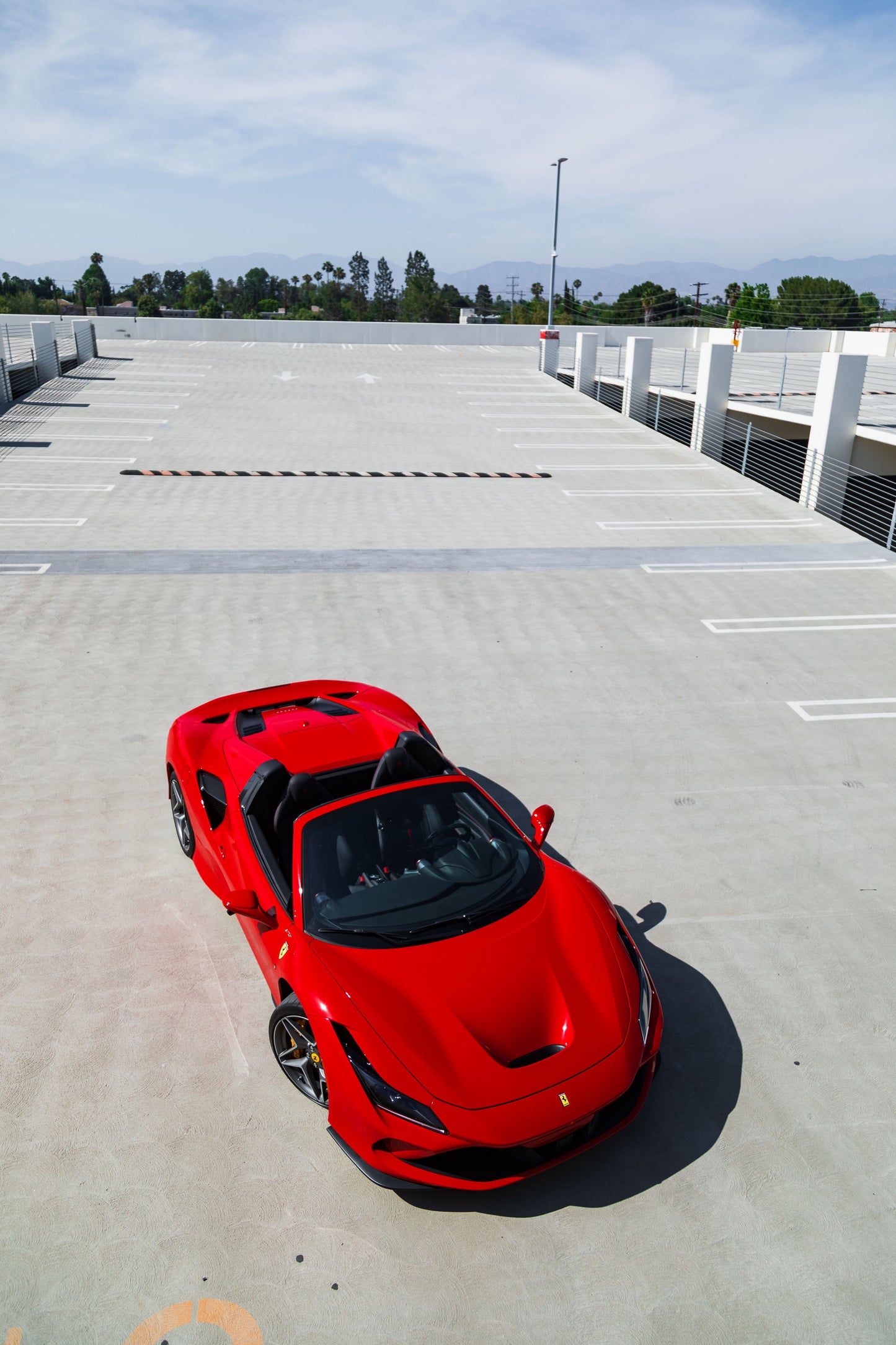 Red Ferrari F8
