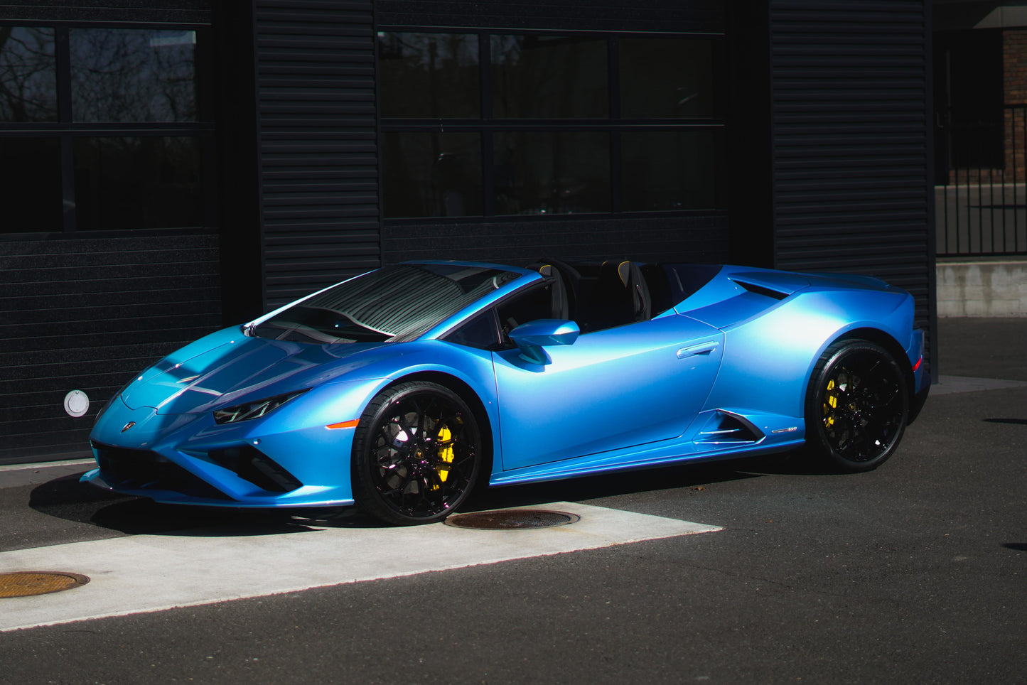 LAMBORGHINI HURACAN SPYDER/ BLUE