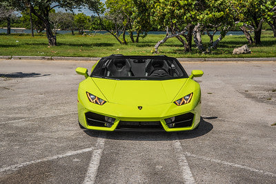 Green Huracan Spyder