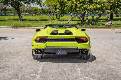 Green Huracan Spyder