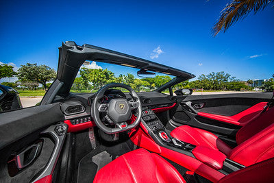 Black Huracan Spyder