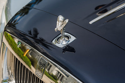 Silver Rolls Royce Dawn