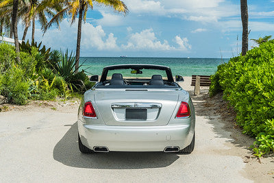 Silver Rolls Royce Dawn