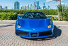 Blue Ferrari 488 Spyder