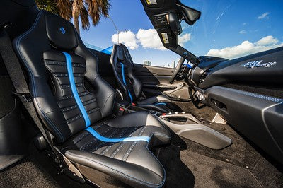 Blue Ferrari 488 Spyder