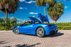 Blue Ferrari 488 Spyder