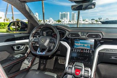 Miami Blue Lamborghini Urus