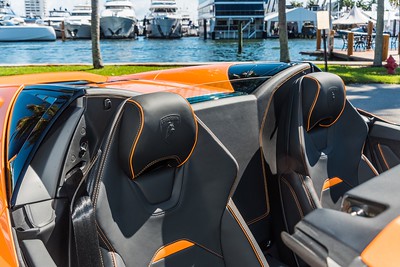 Orange Huracan Spyder Evo