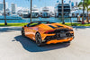 Orange Huracan Spyder Evo