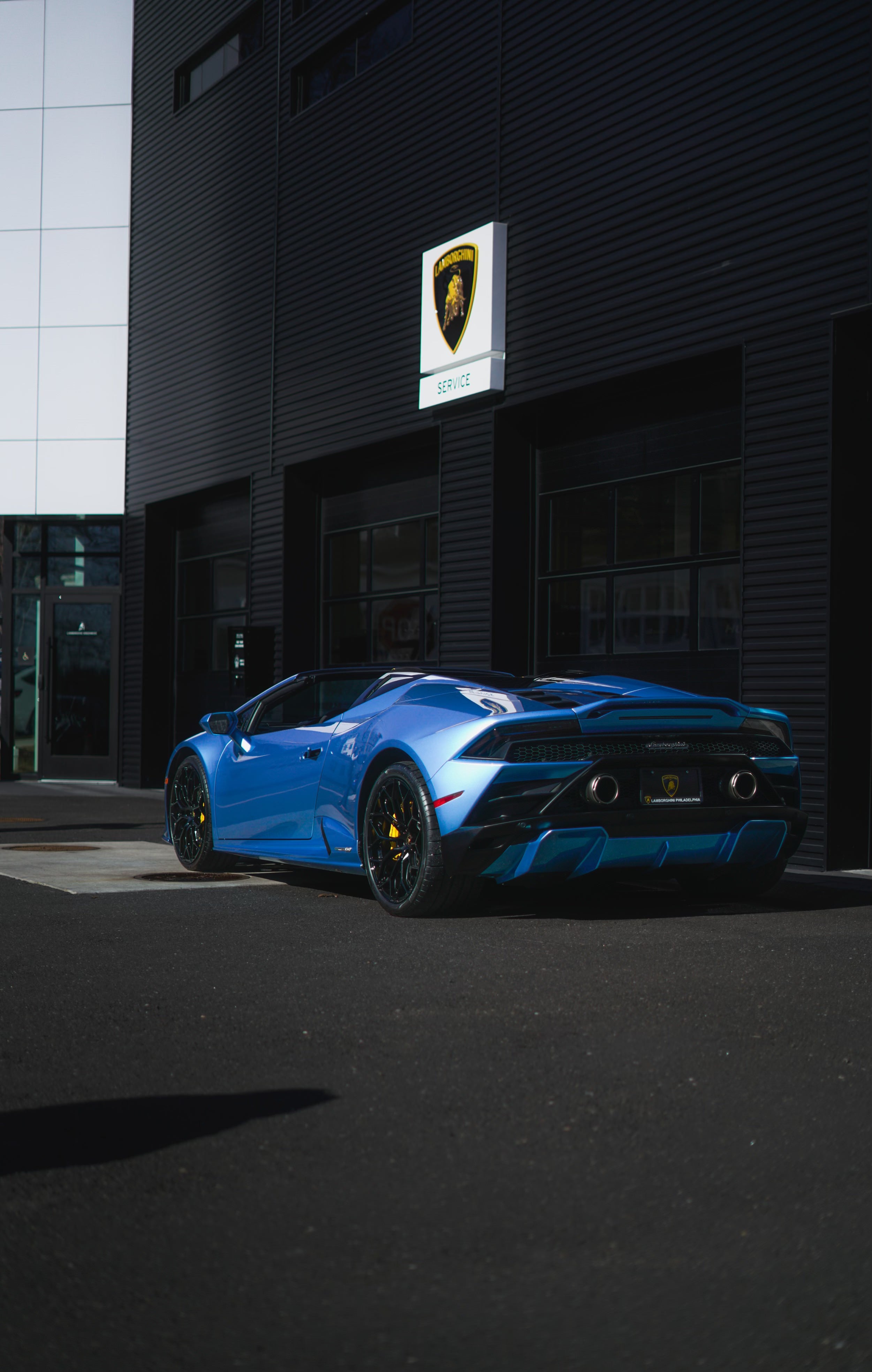 LAMBORGHINI HURACAN SPYDER/ BLUE