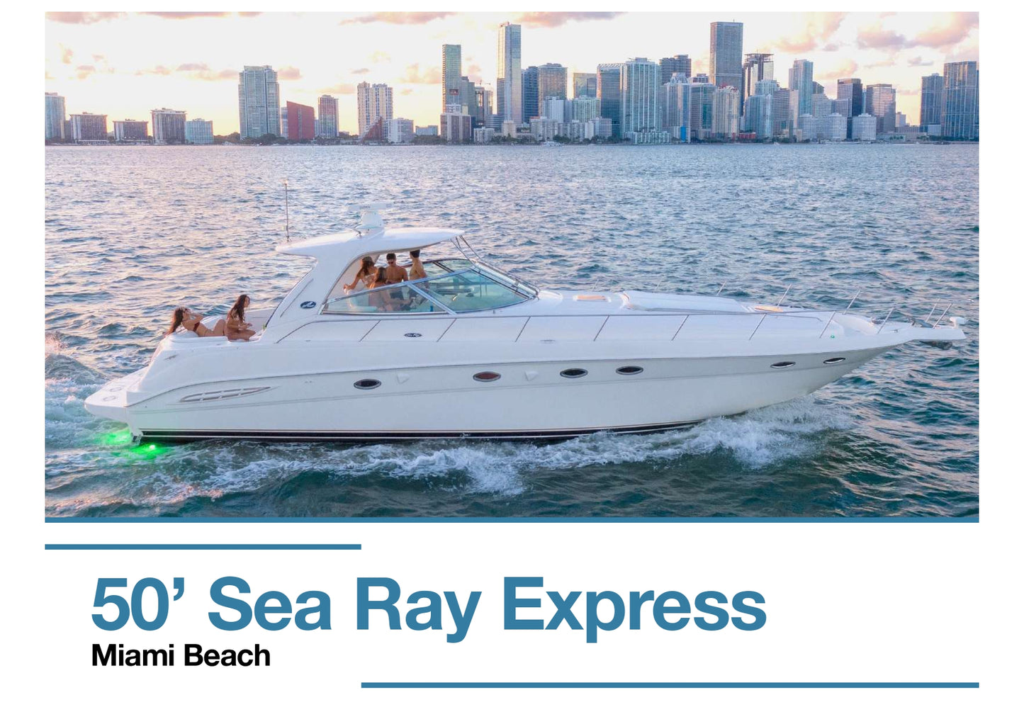 50’ Sea Ray Express