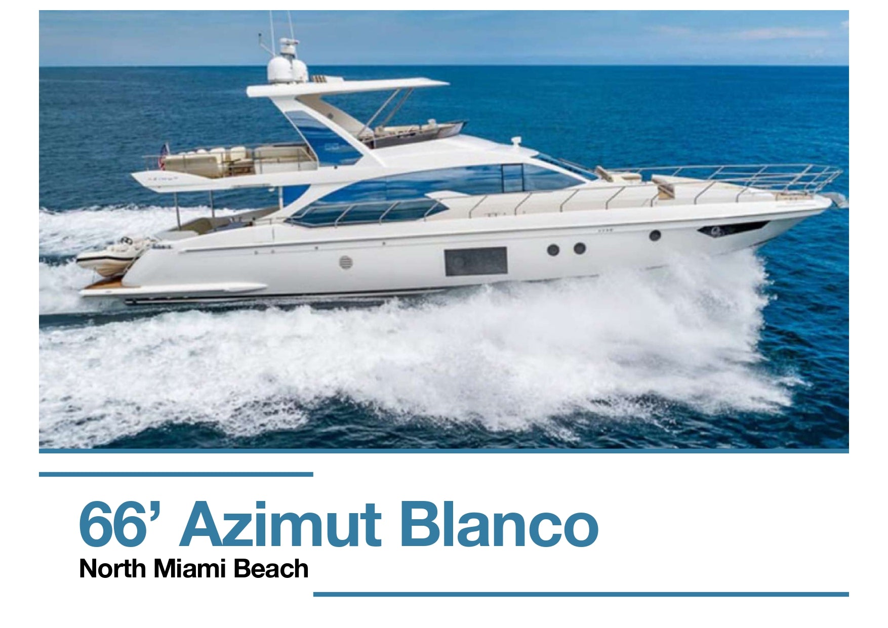 66’ Azimut Blanco