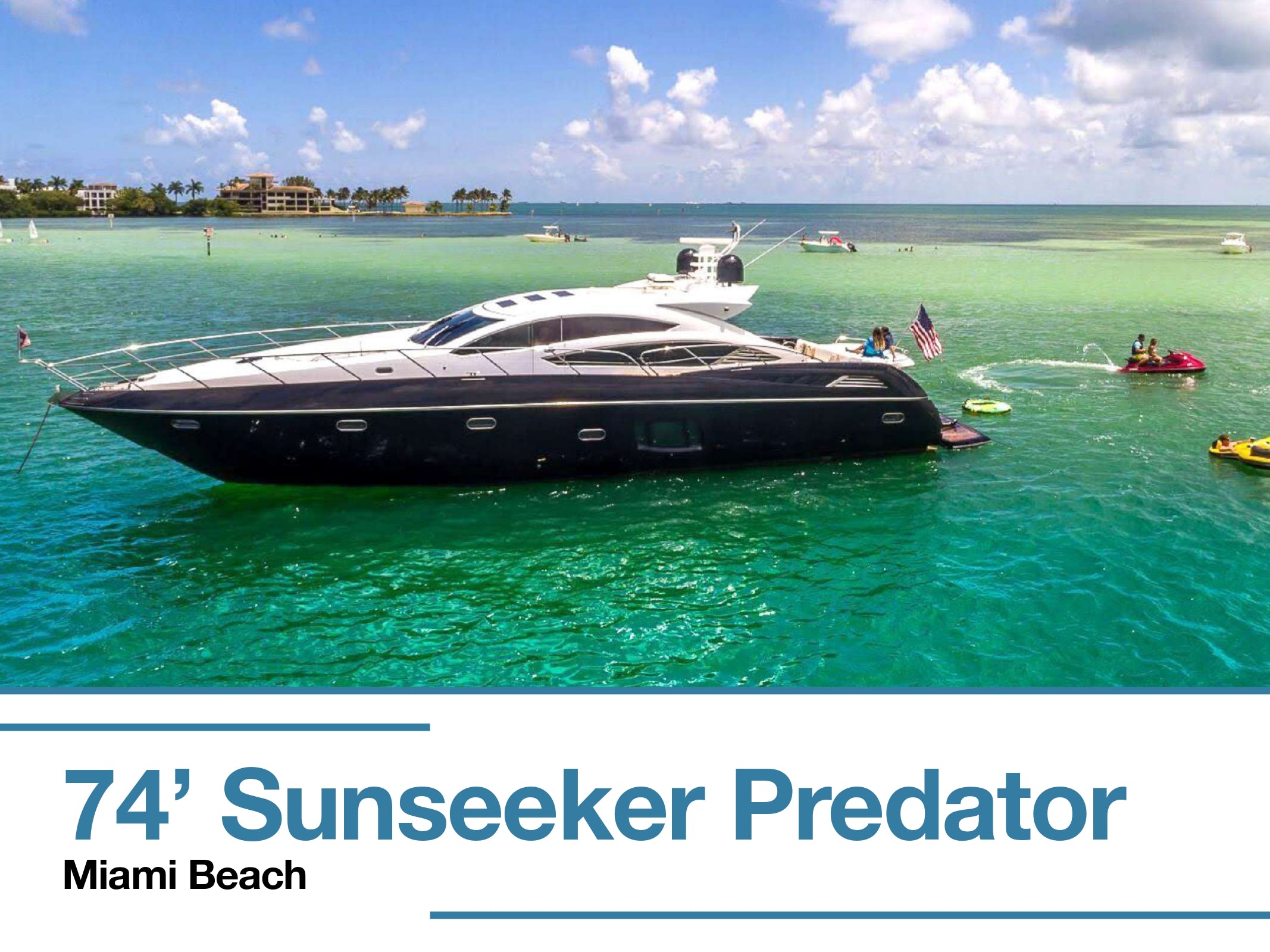 74’ Sunseeker Predator