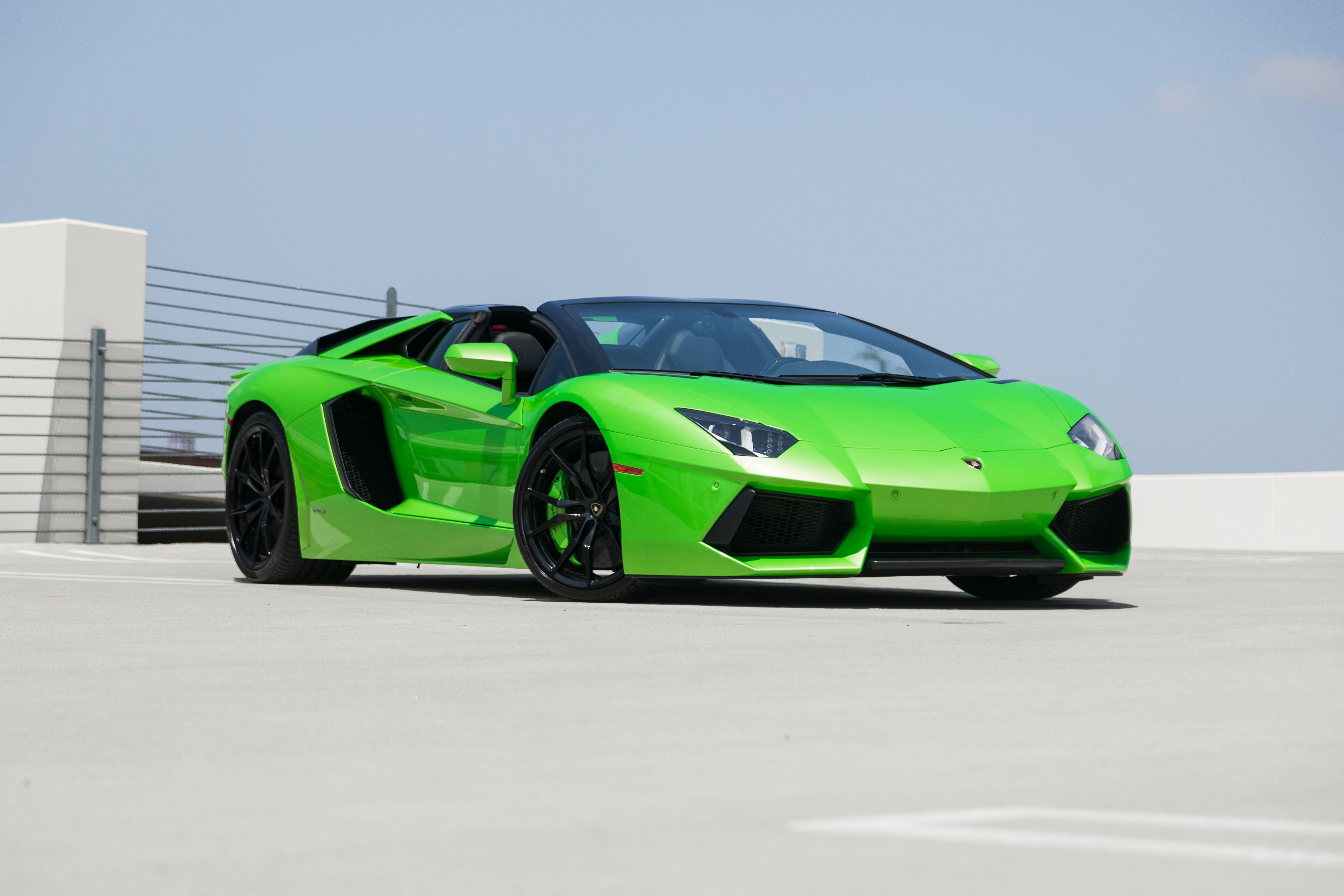 Lamborghini Green Aventador