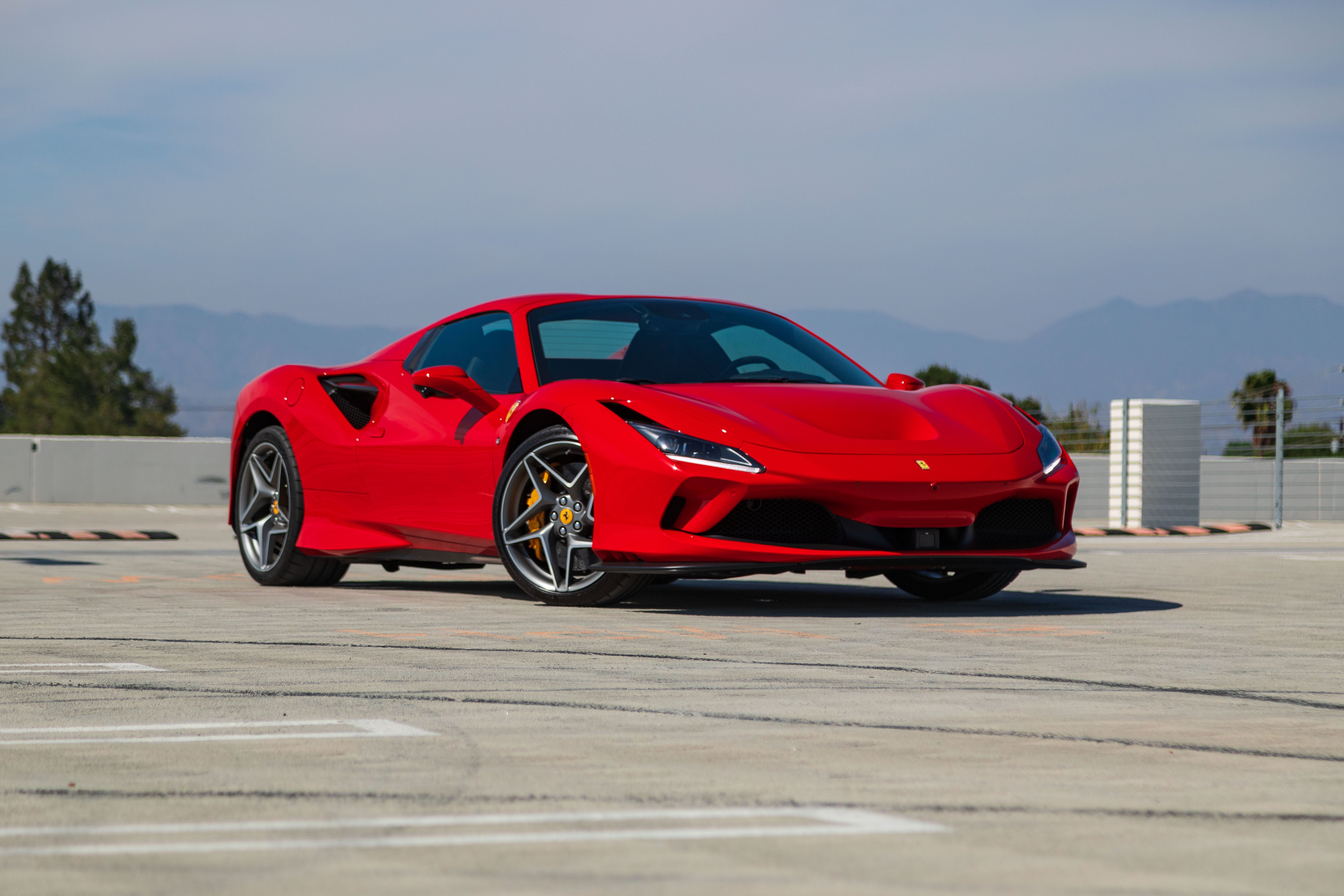 Red Ferrari  F8