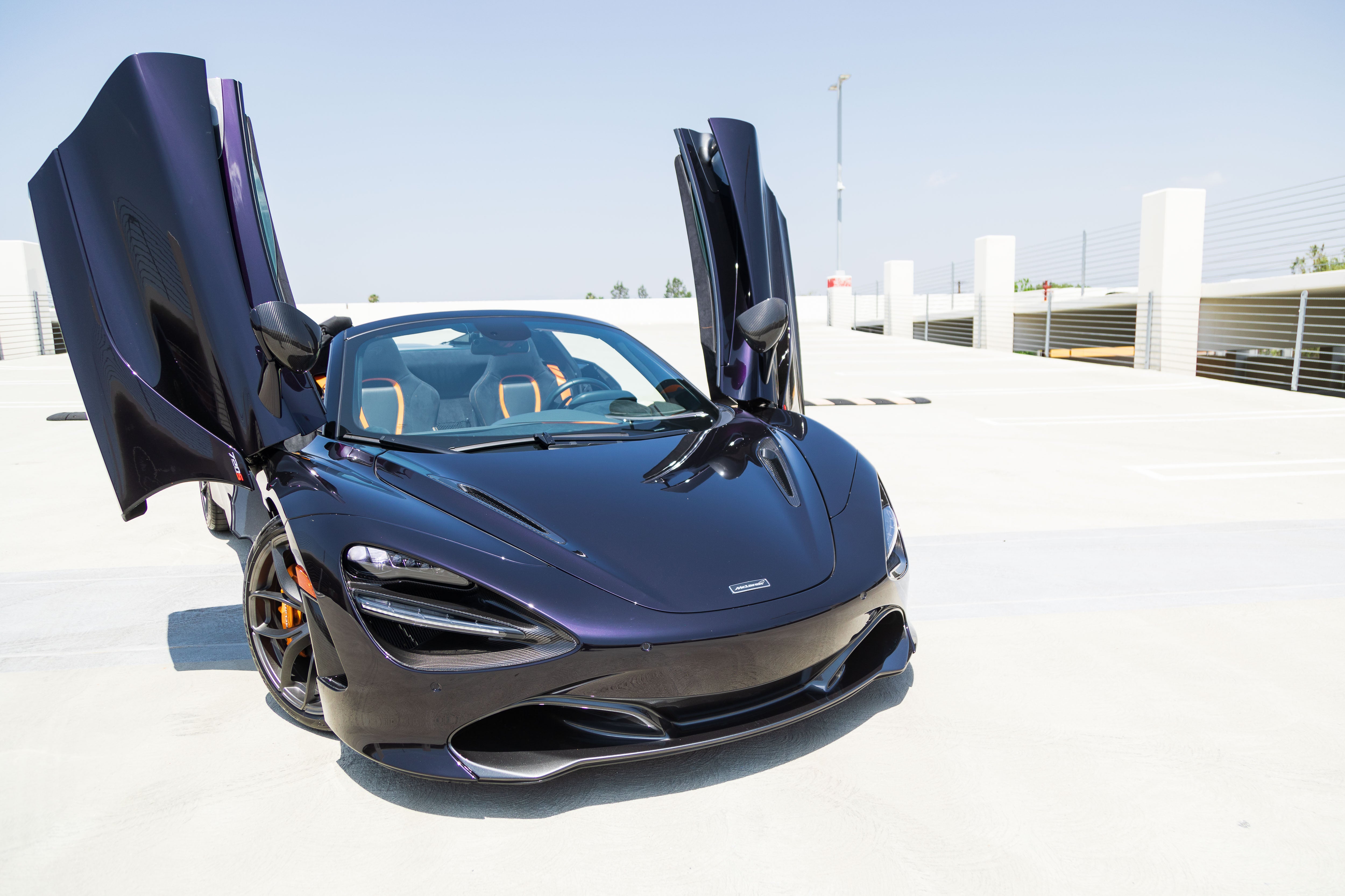 Purple McLaren 720S