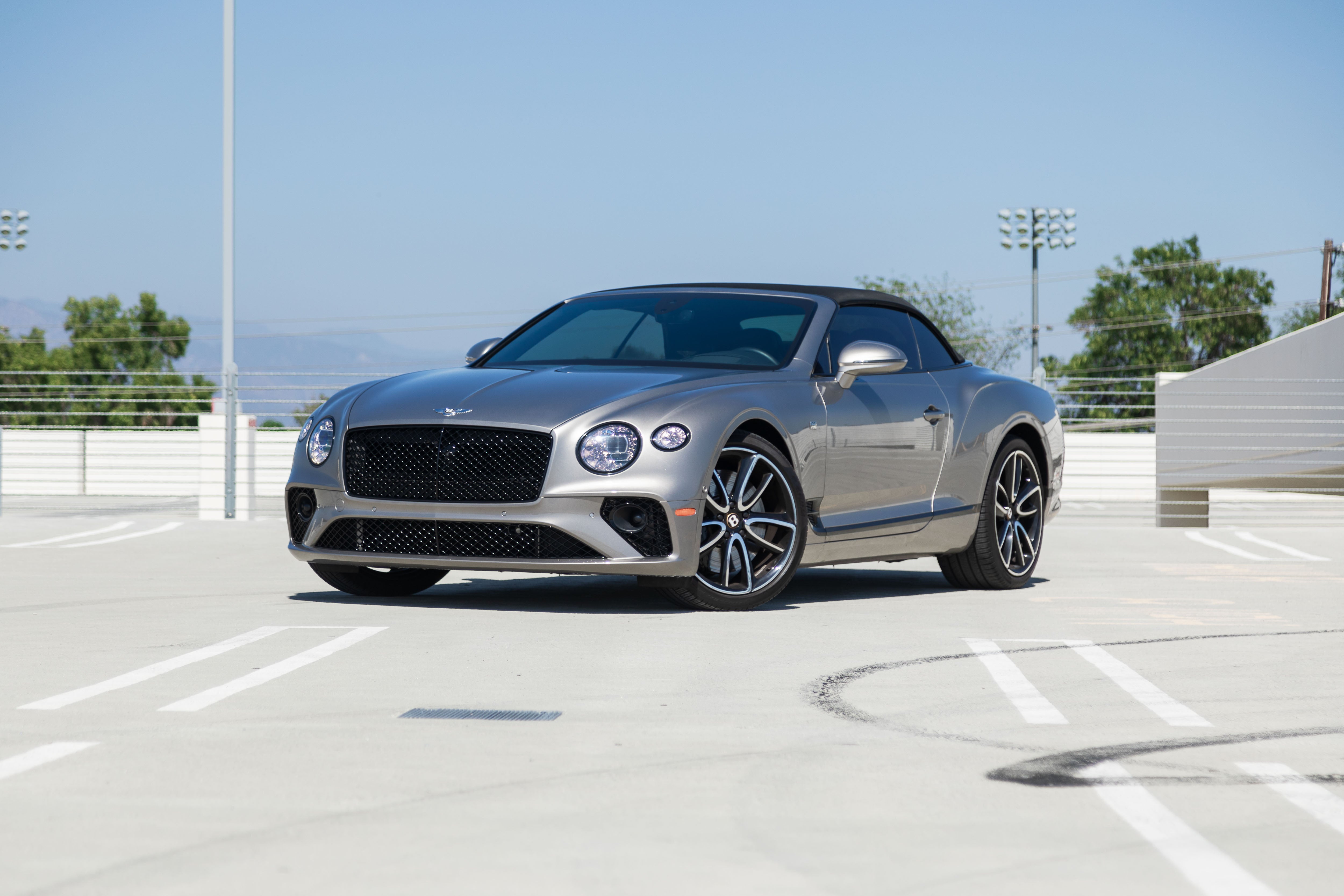 Silver Bentley