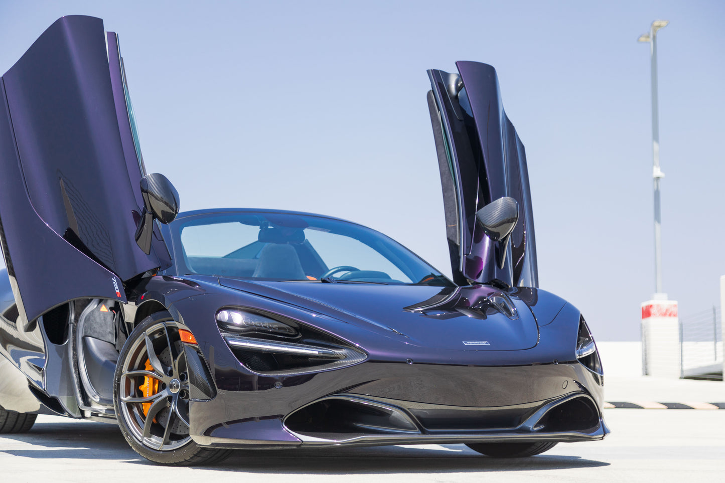 Purple McLaren 720S