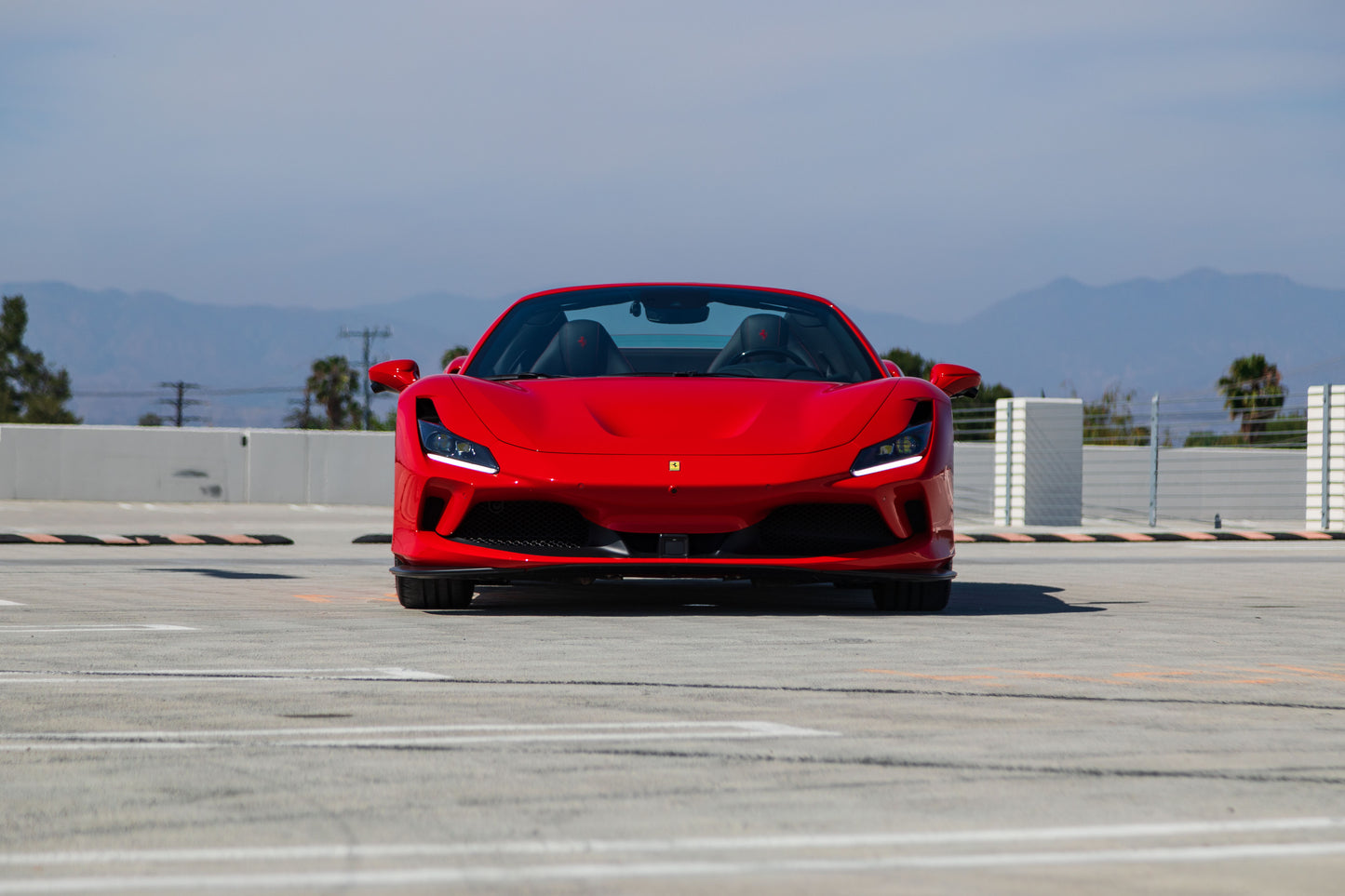 Red Ferrari  F8