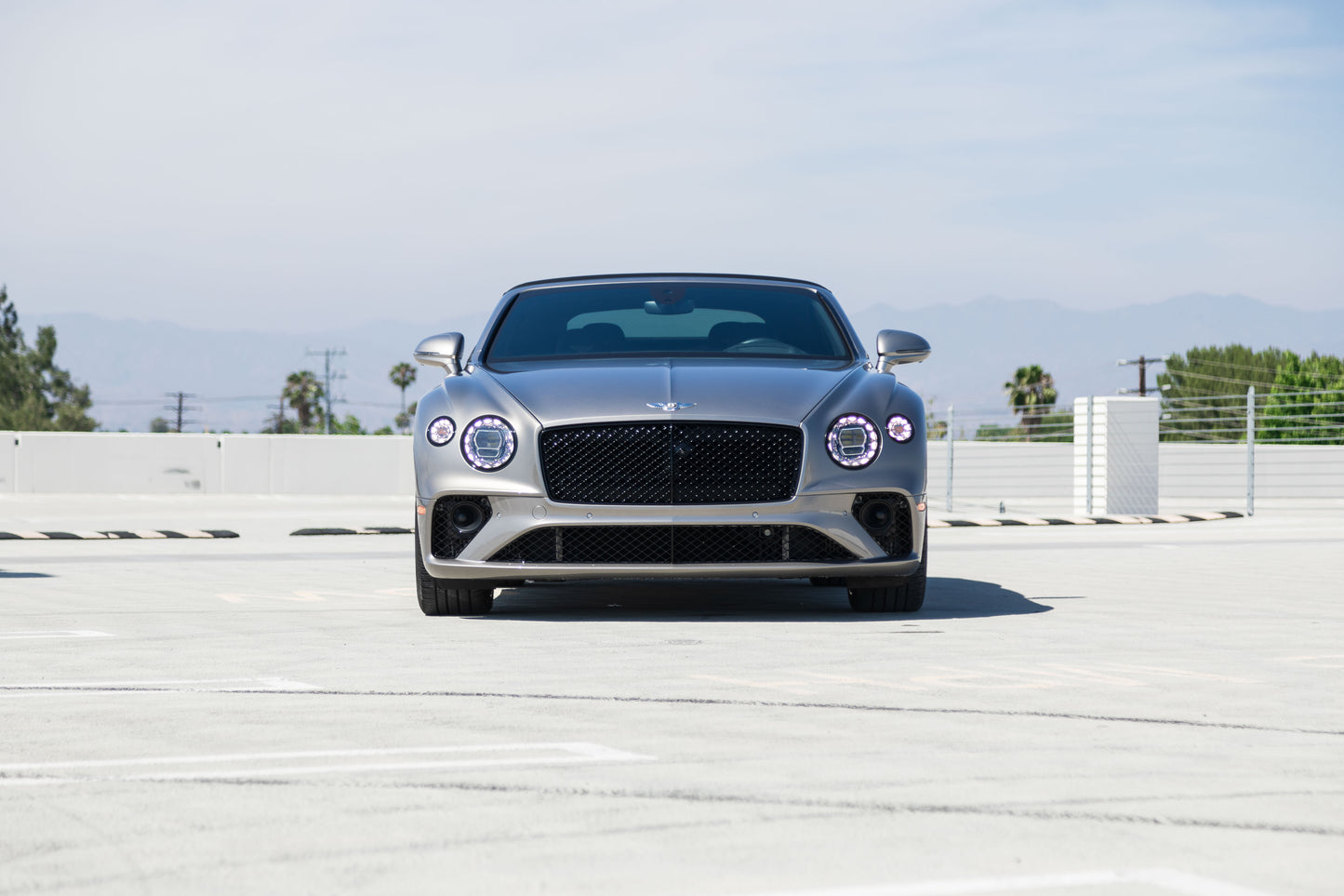 Silver Bentley