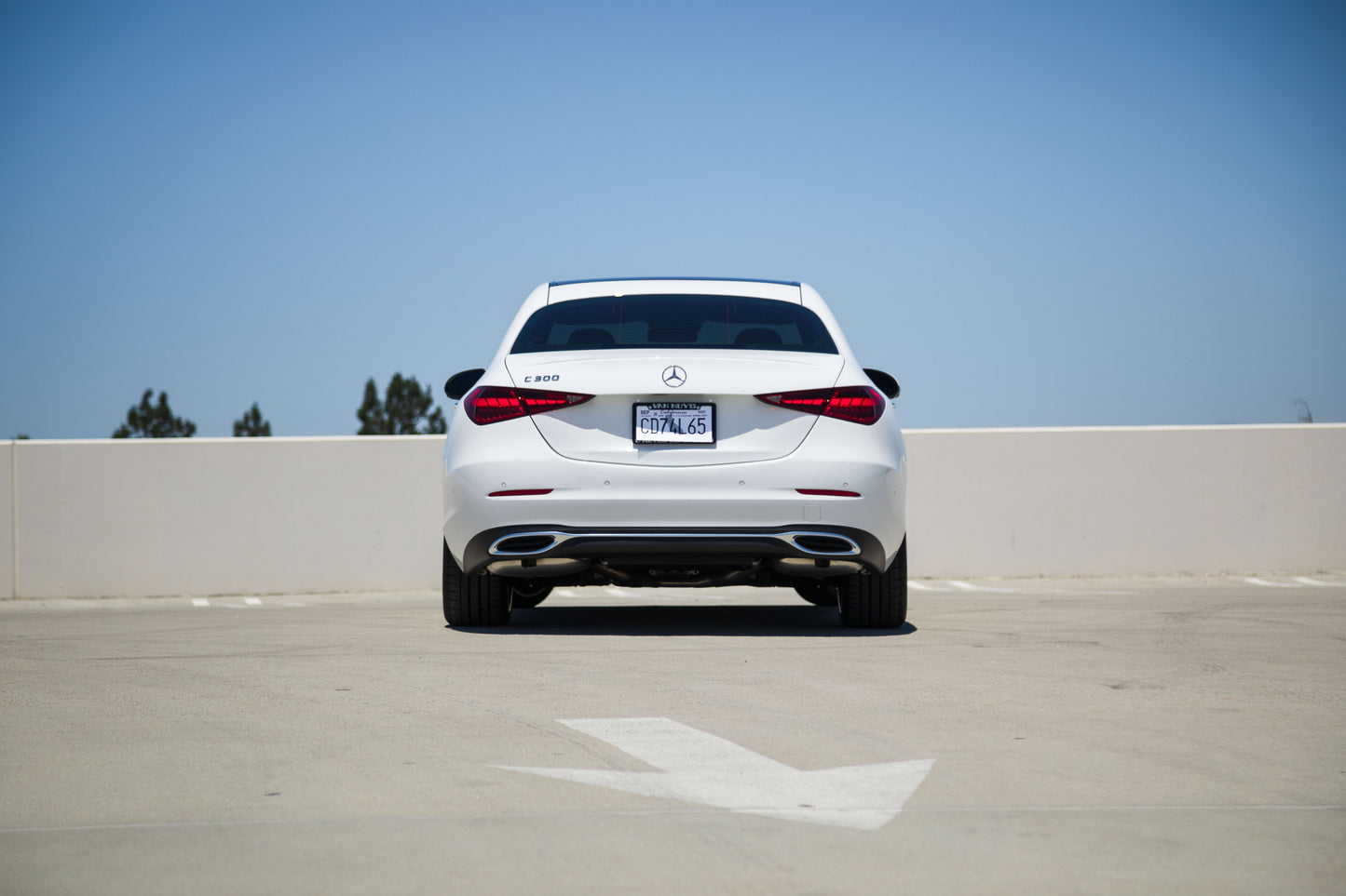 Mercedes  White C300