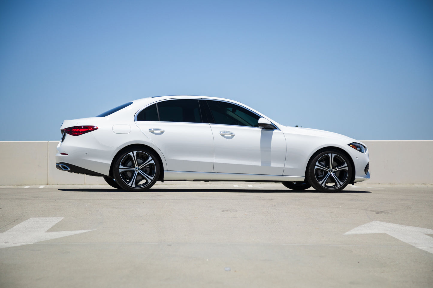 Mercedes  White C300