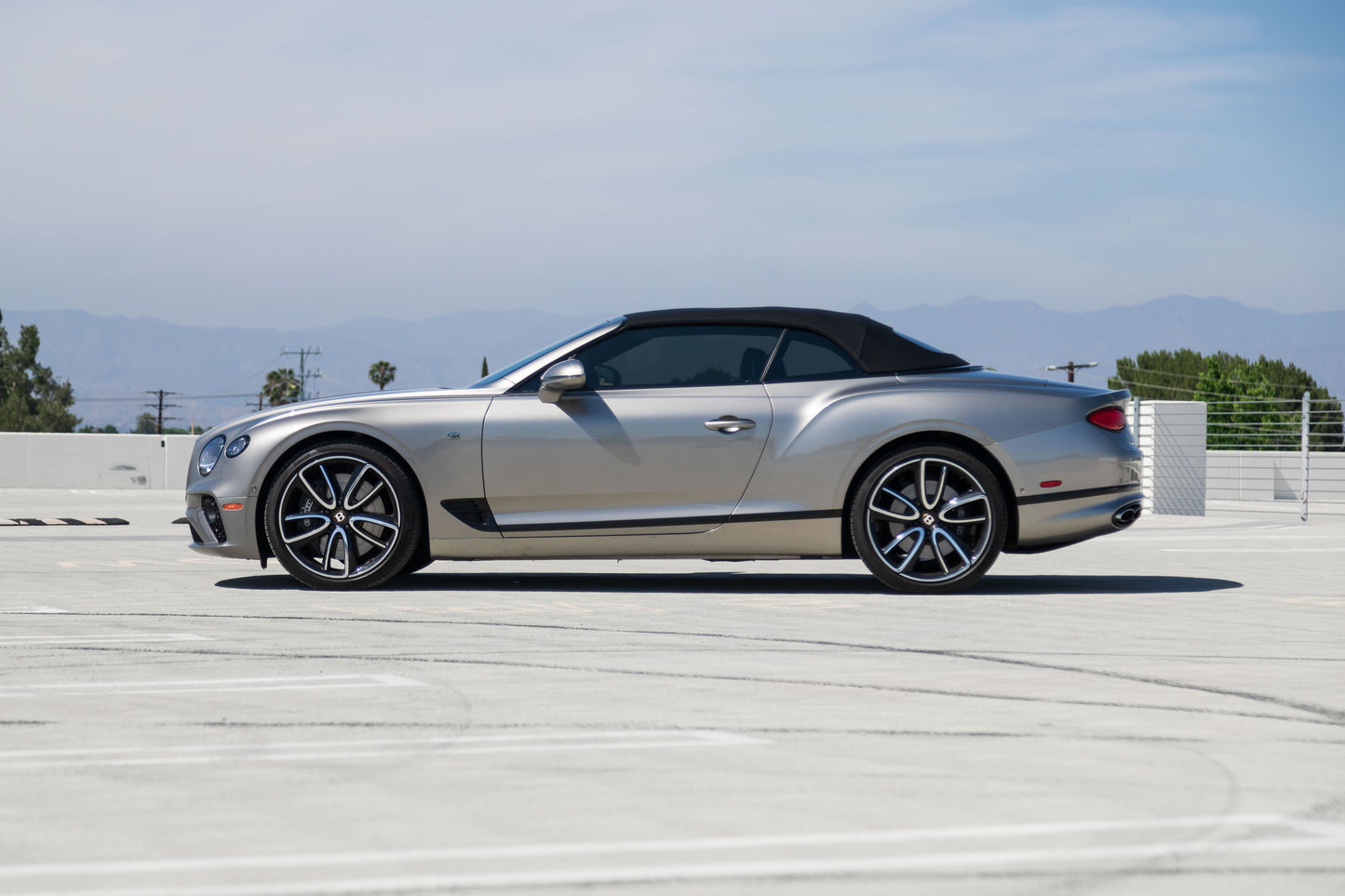 Silver Bentley