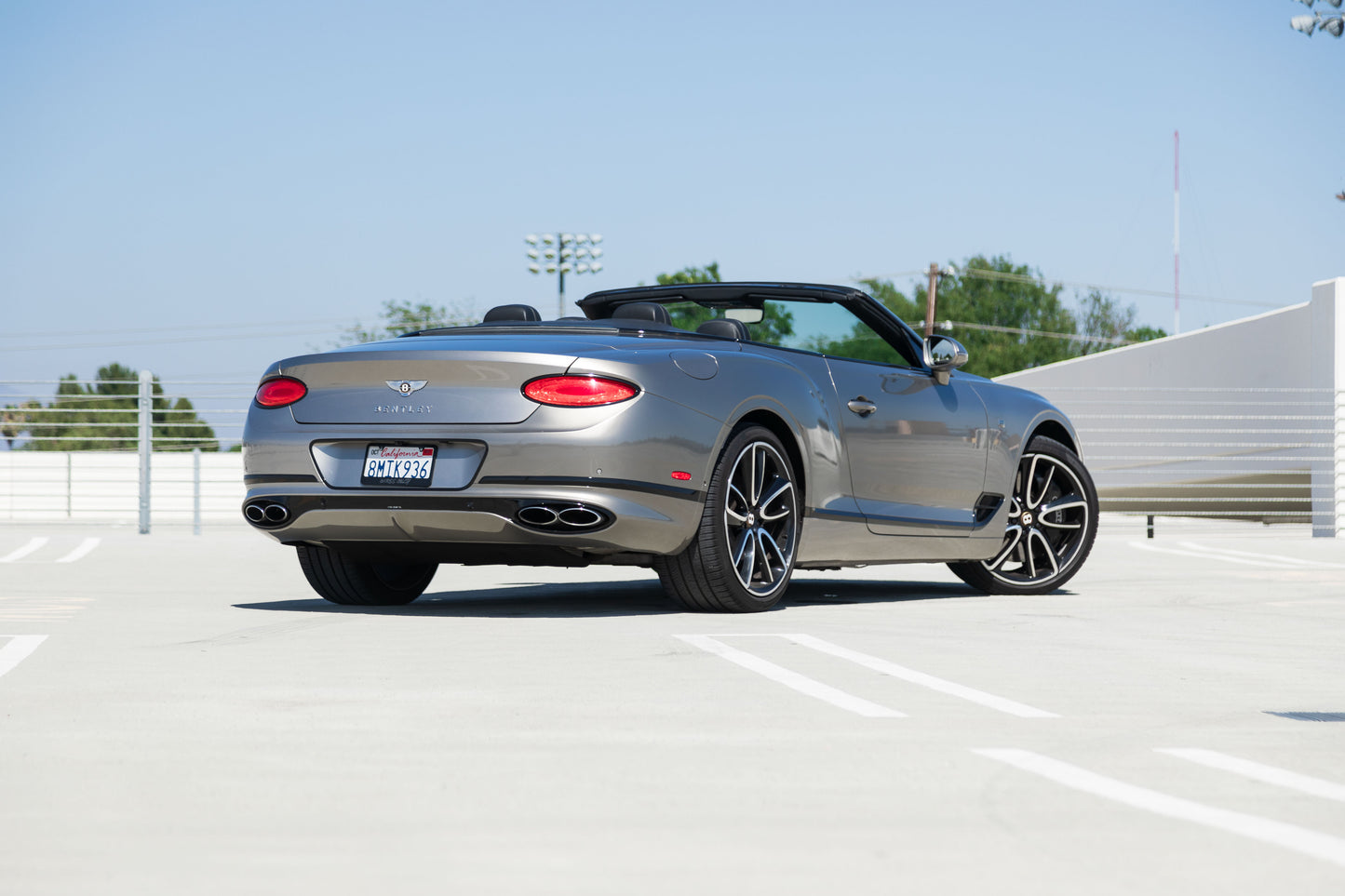 Silver Bentley