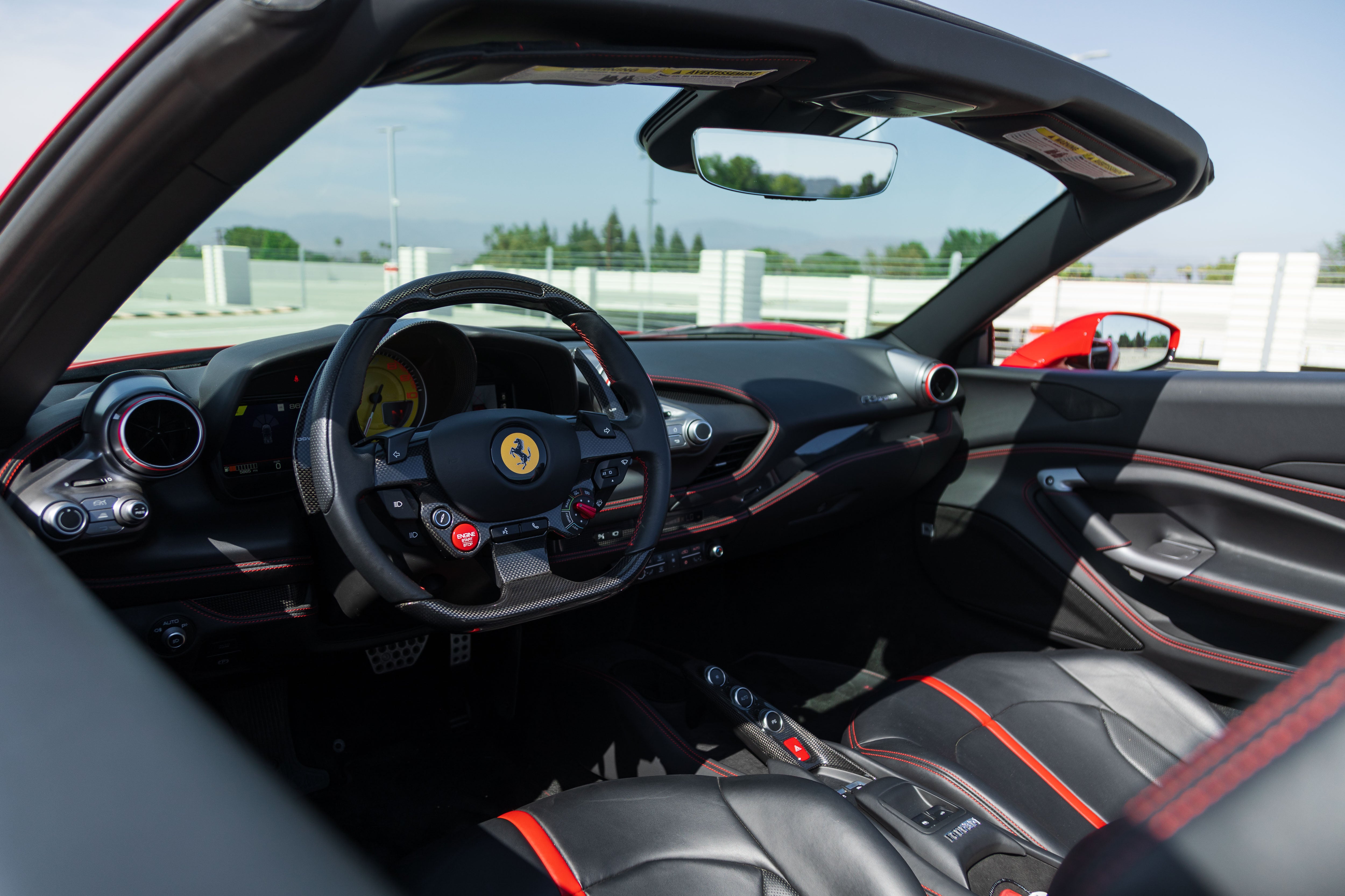 Red Ferrari  F8