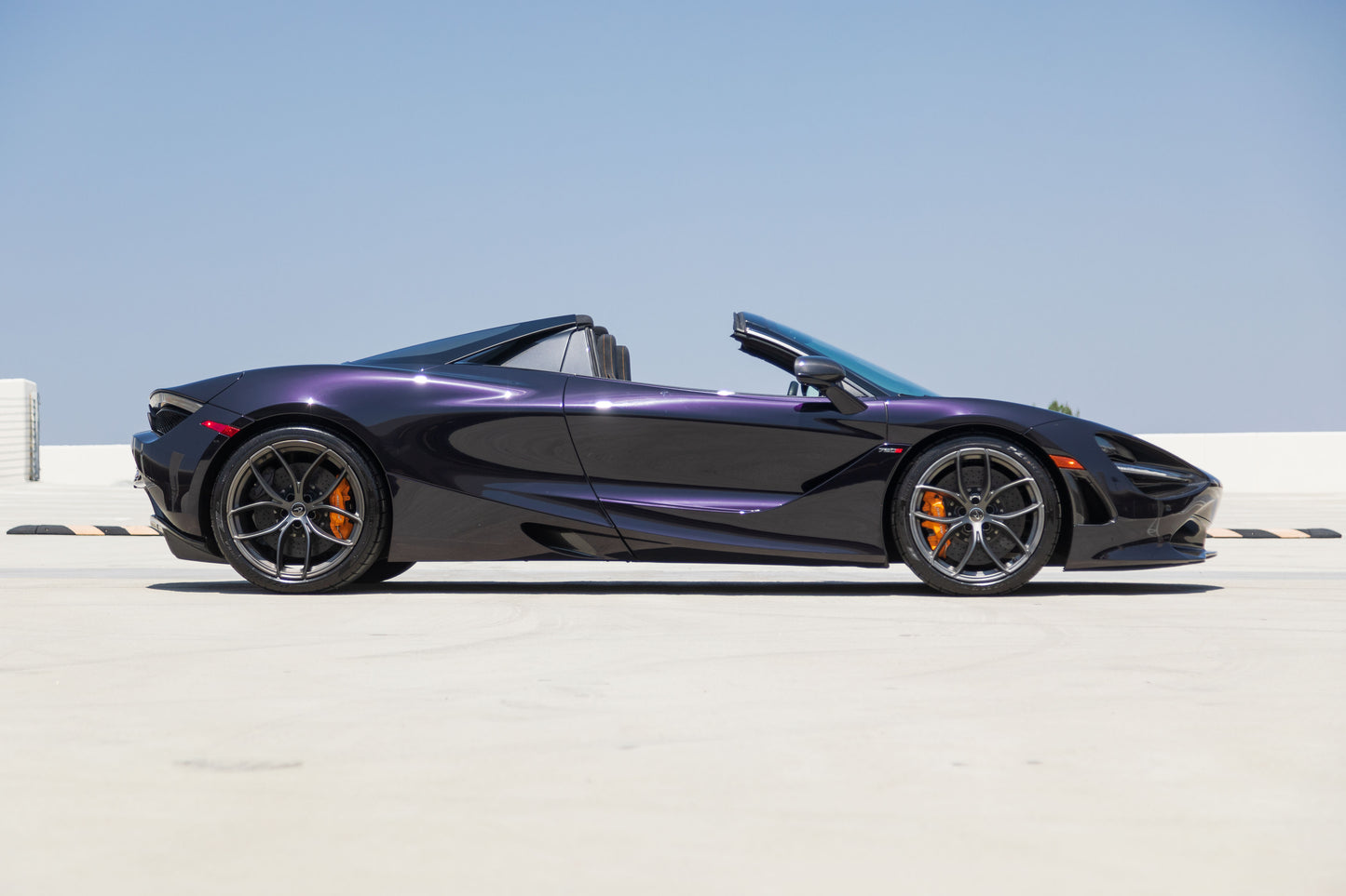 Purple McLaren 720S