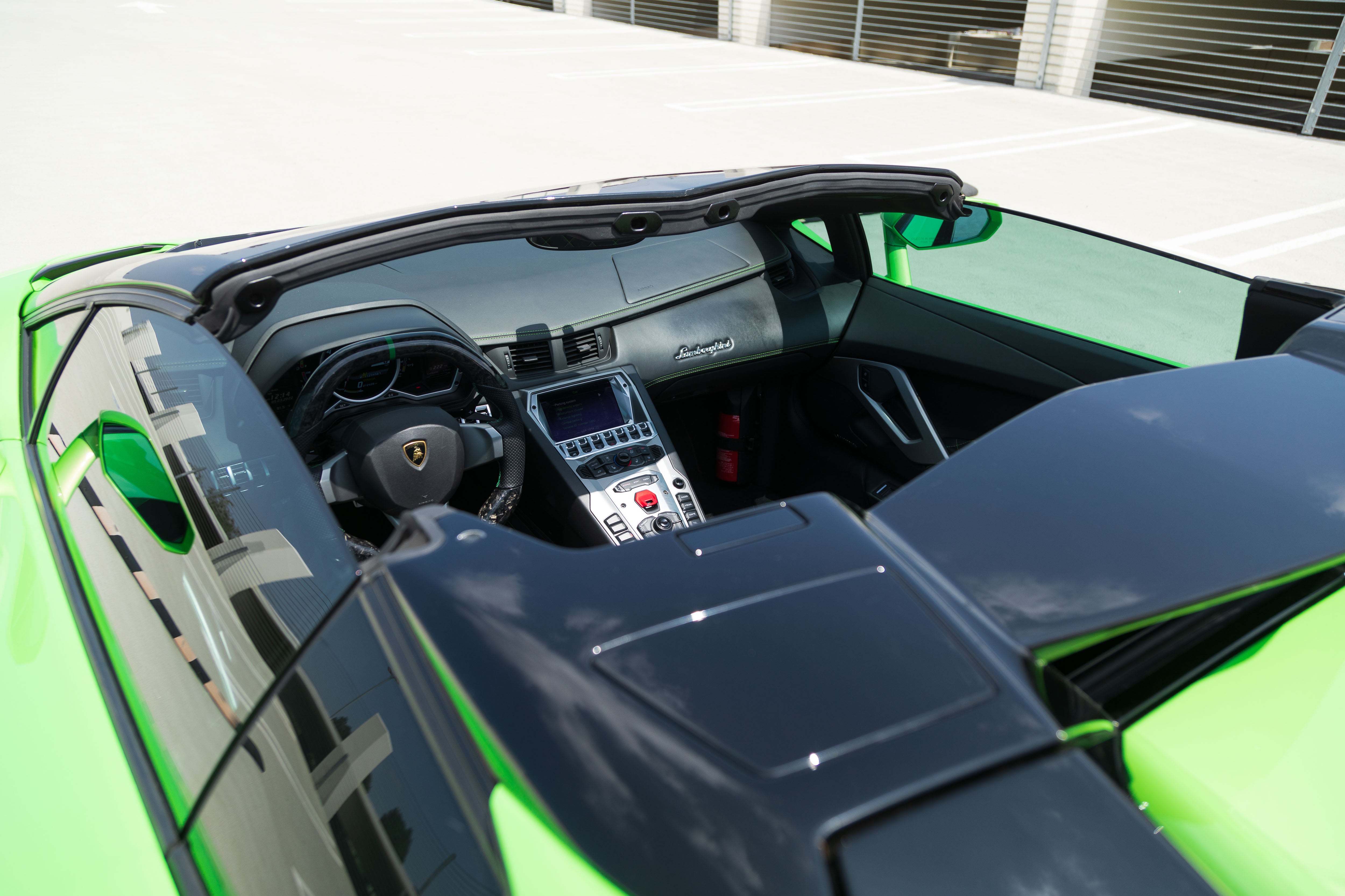 Lamborghini Green Aventador