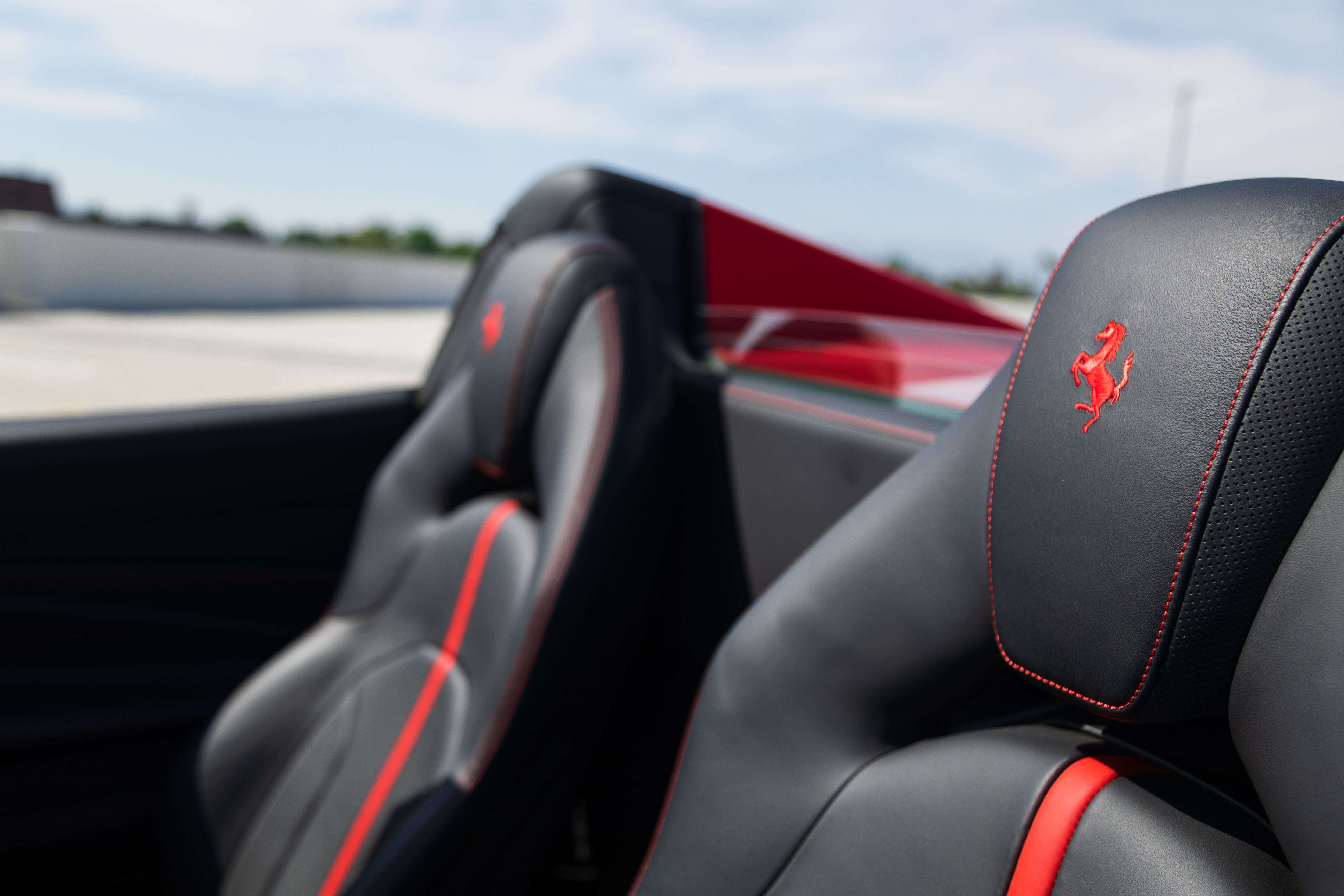 Red Ferrari  F8