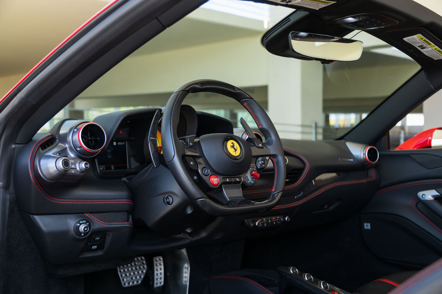 Red Ferrari  F8