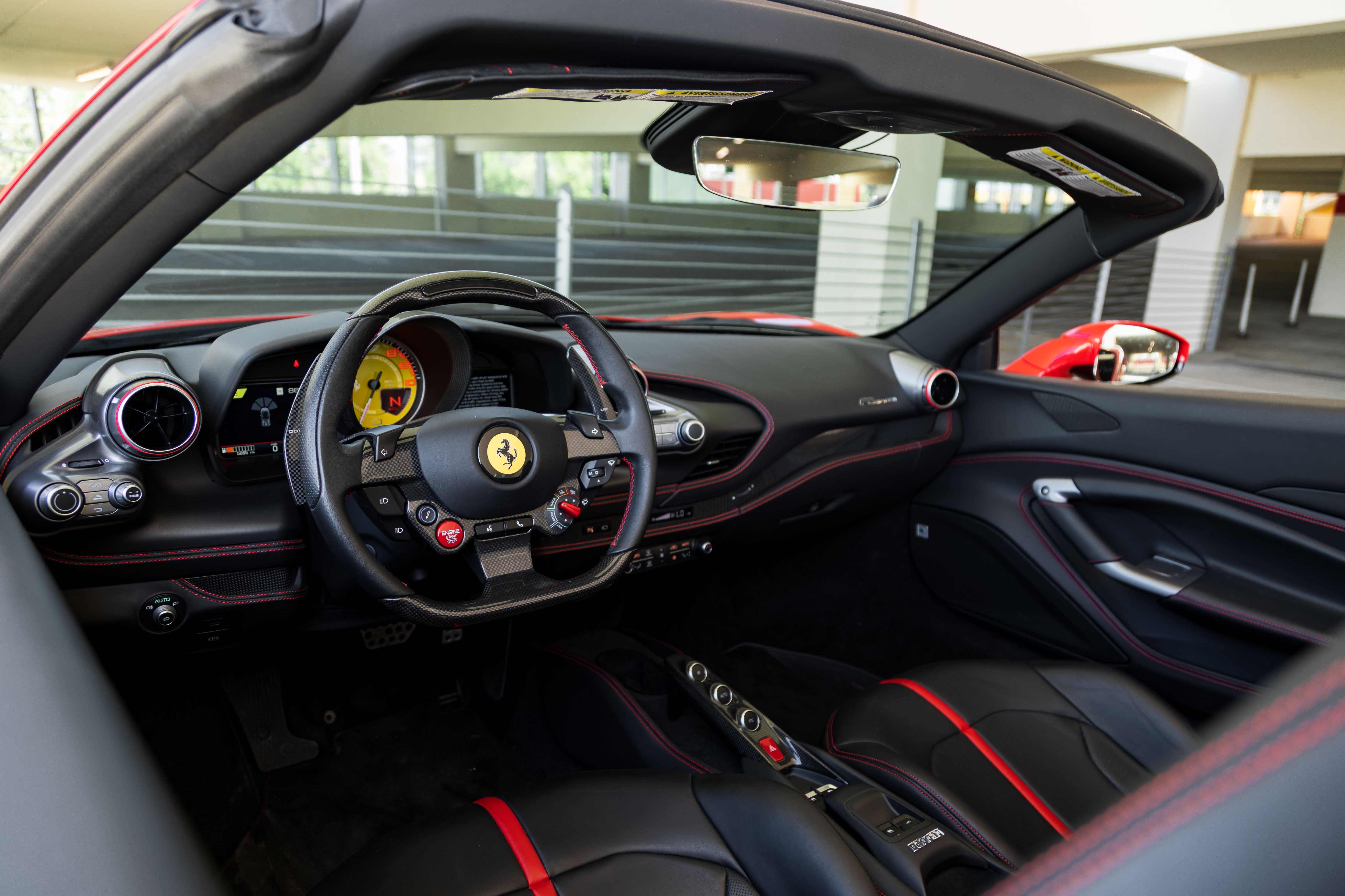 Red Ferrari  F8