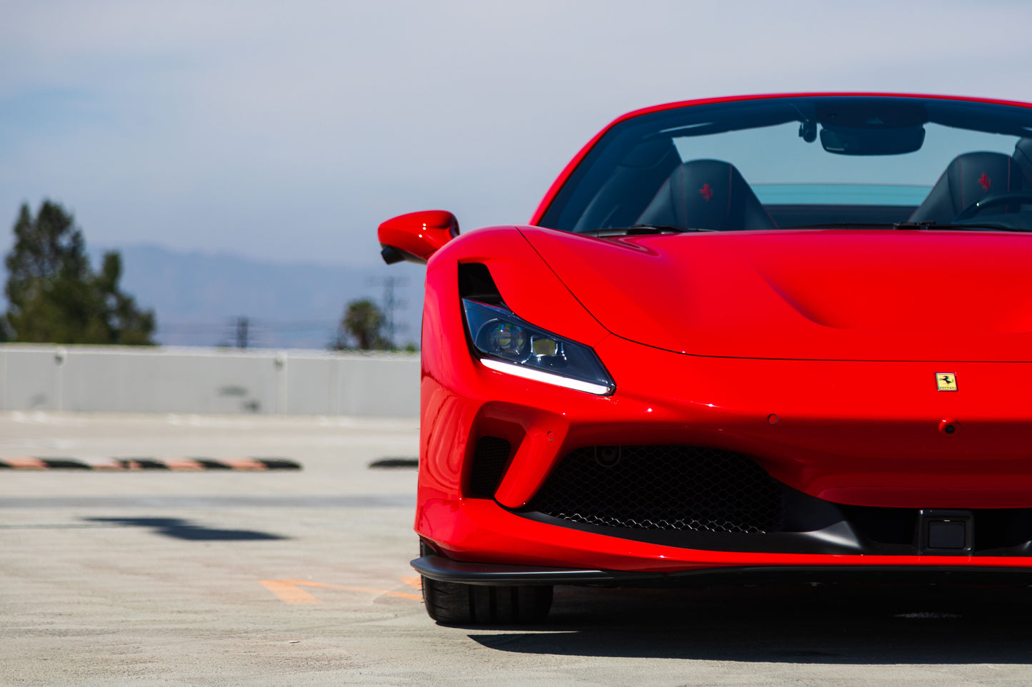 Red Ferrari  F8