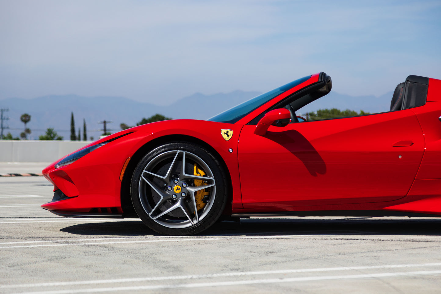 Red Ferrari  F8