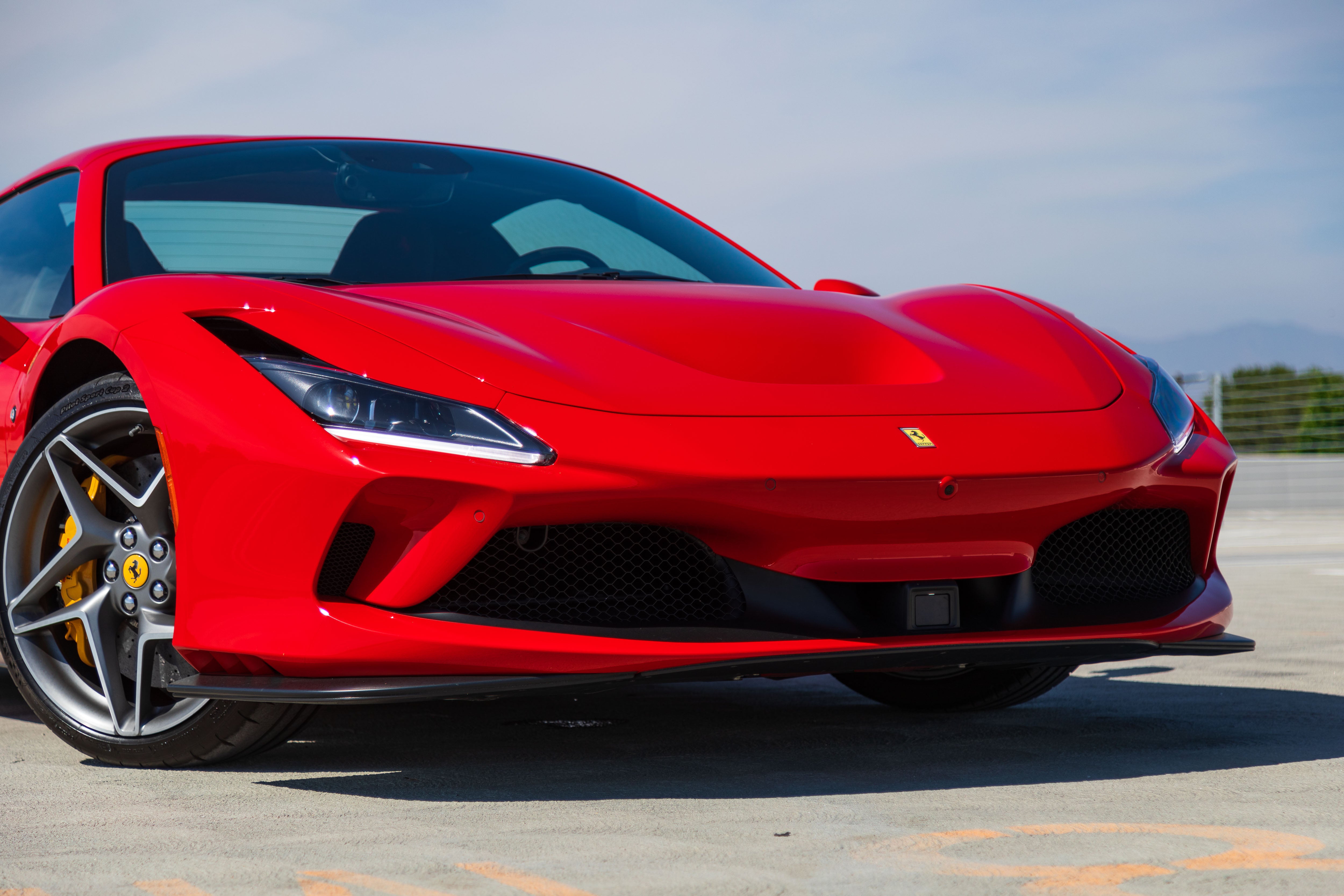 Red Ferrari  F8