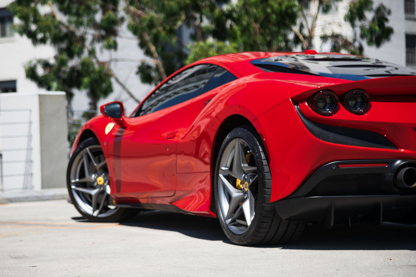 Red Ferrari