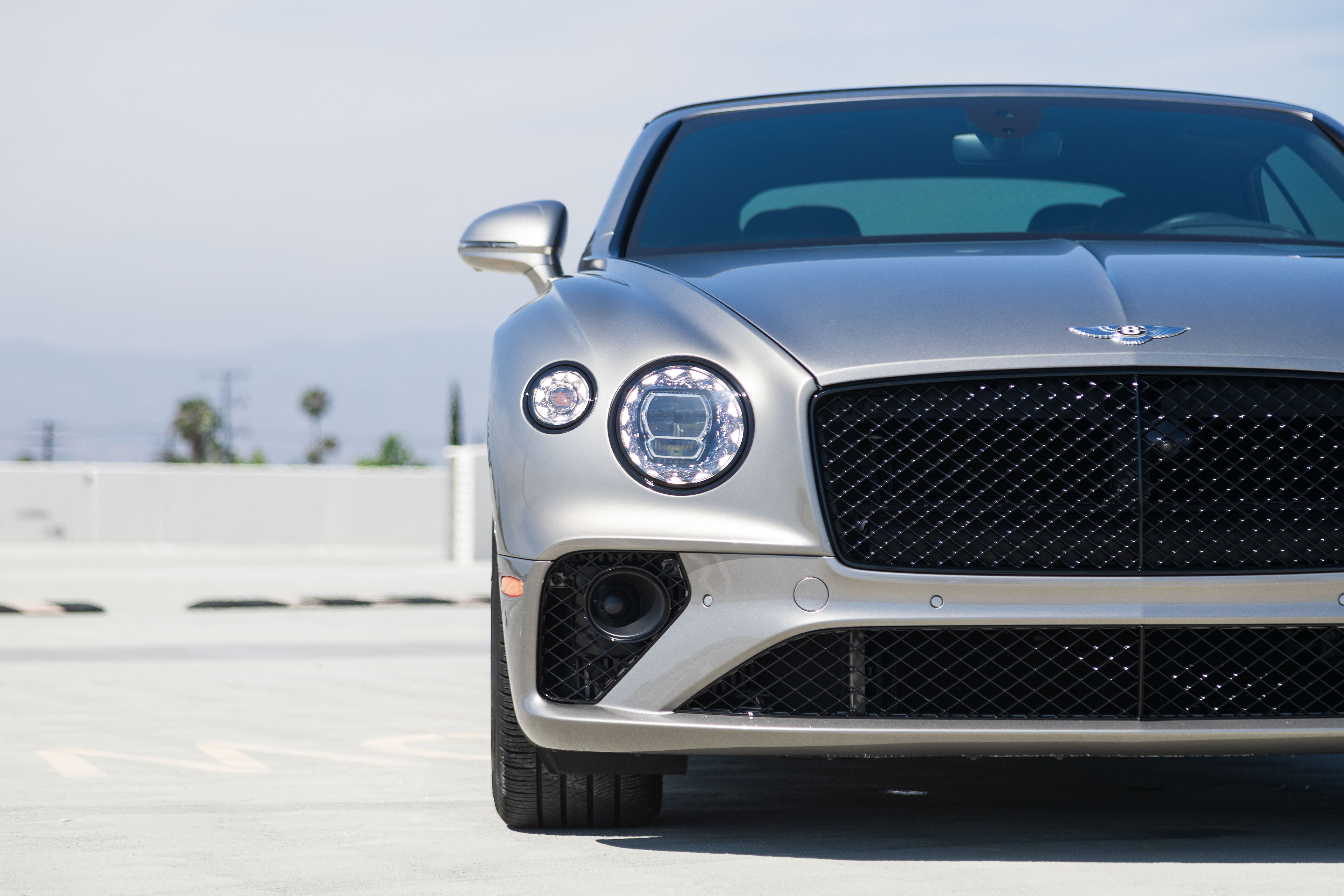 Silver Bentley