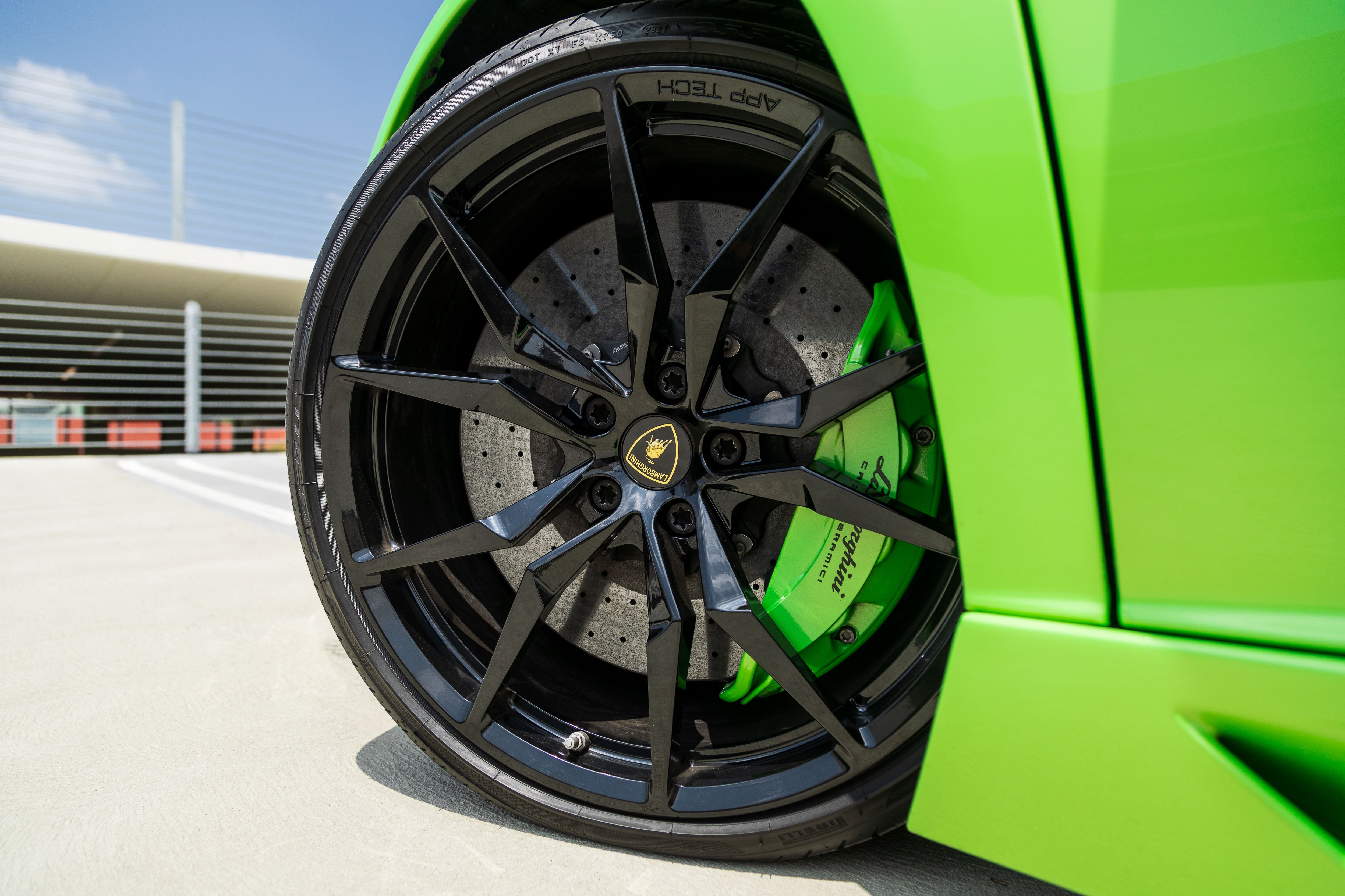 Lamborghini Green Aventador