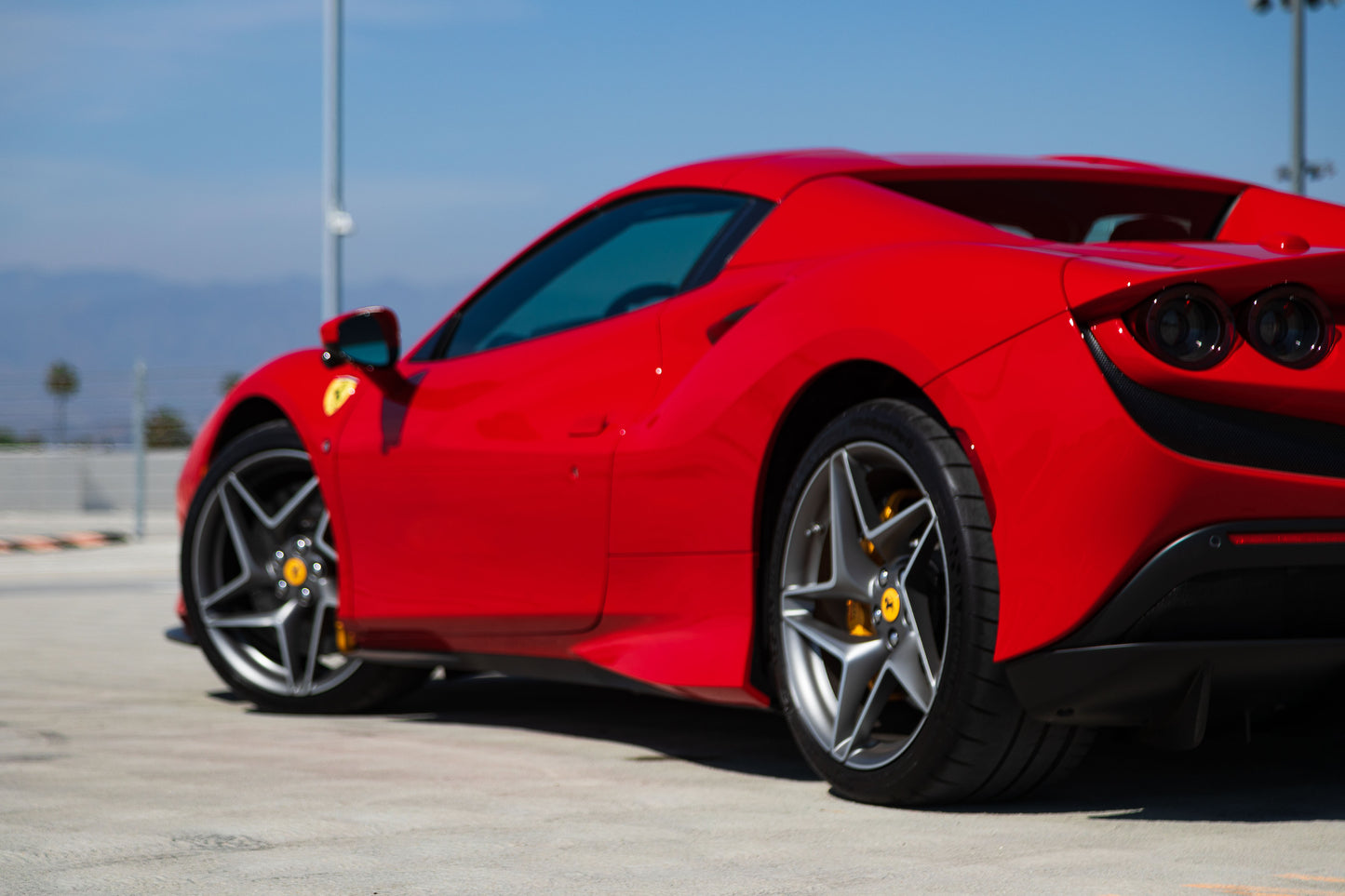 Red Ferrari  F8