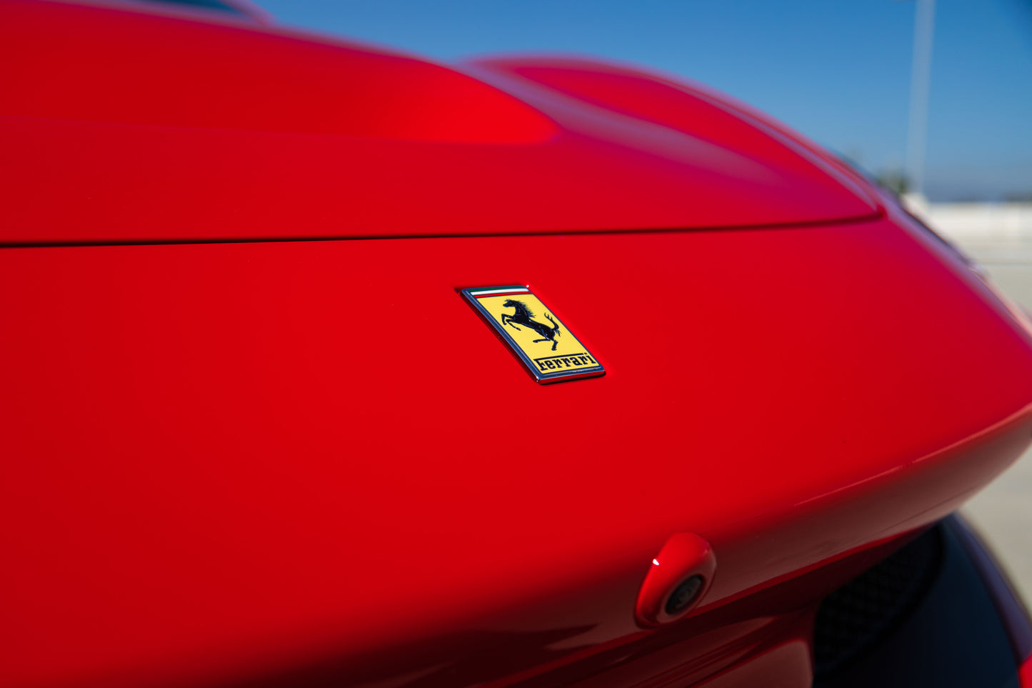 Red Ferrari  F8