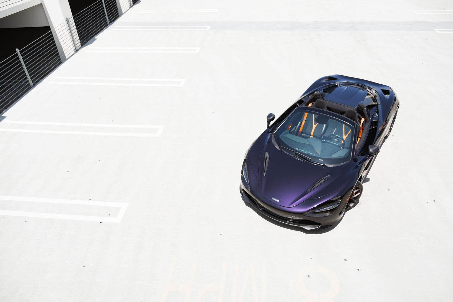 Purple McLaren 720S