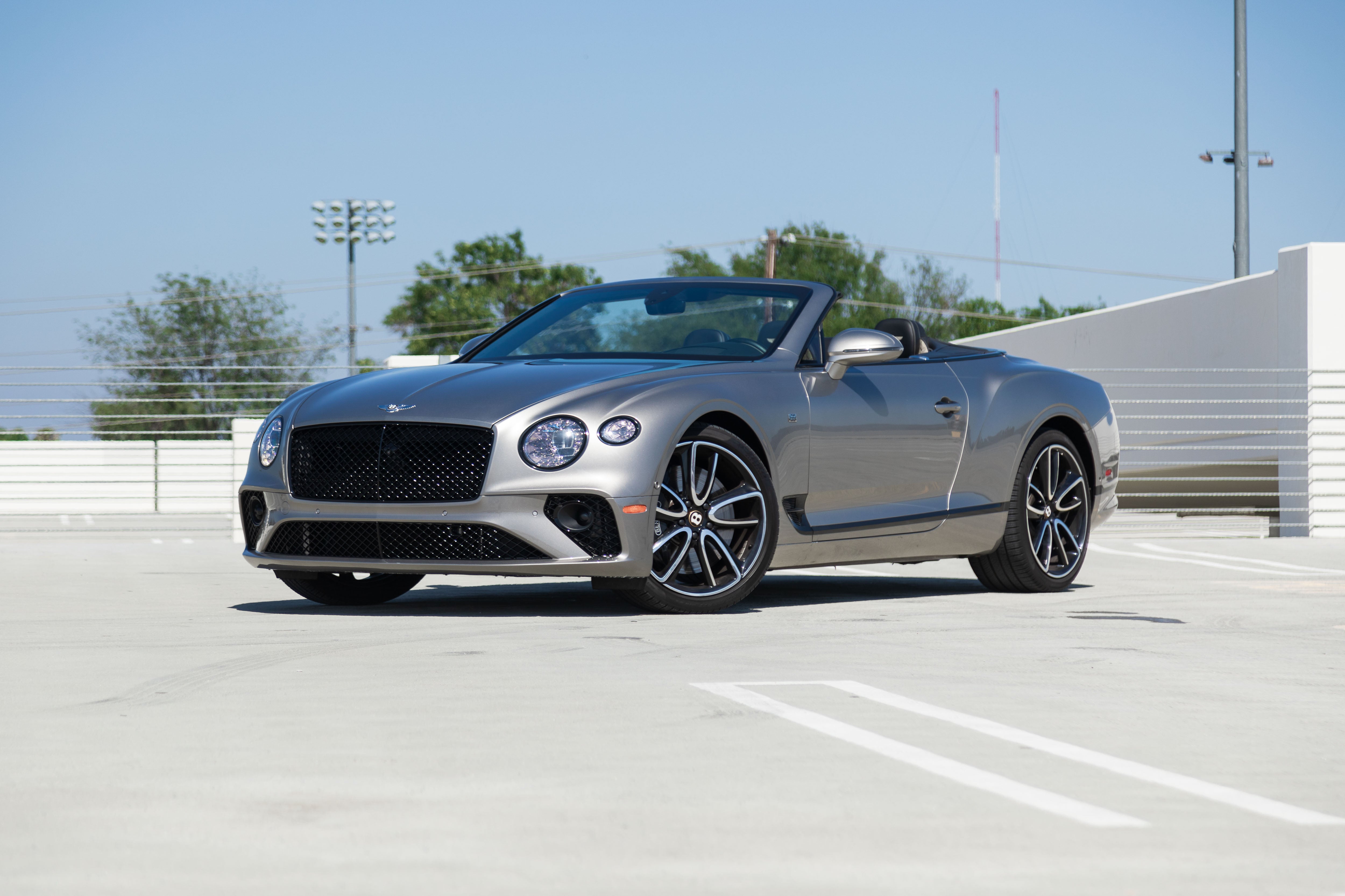 Silver Bentley