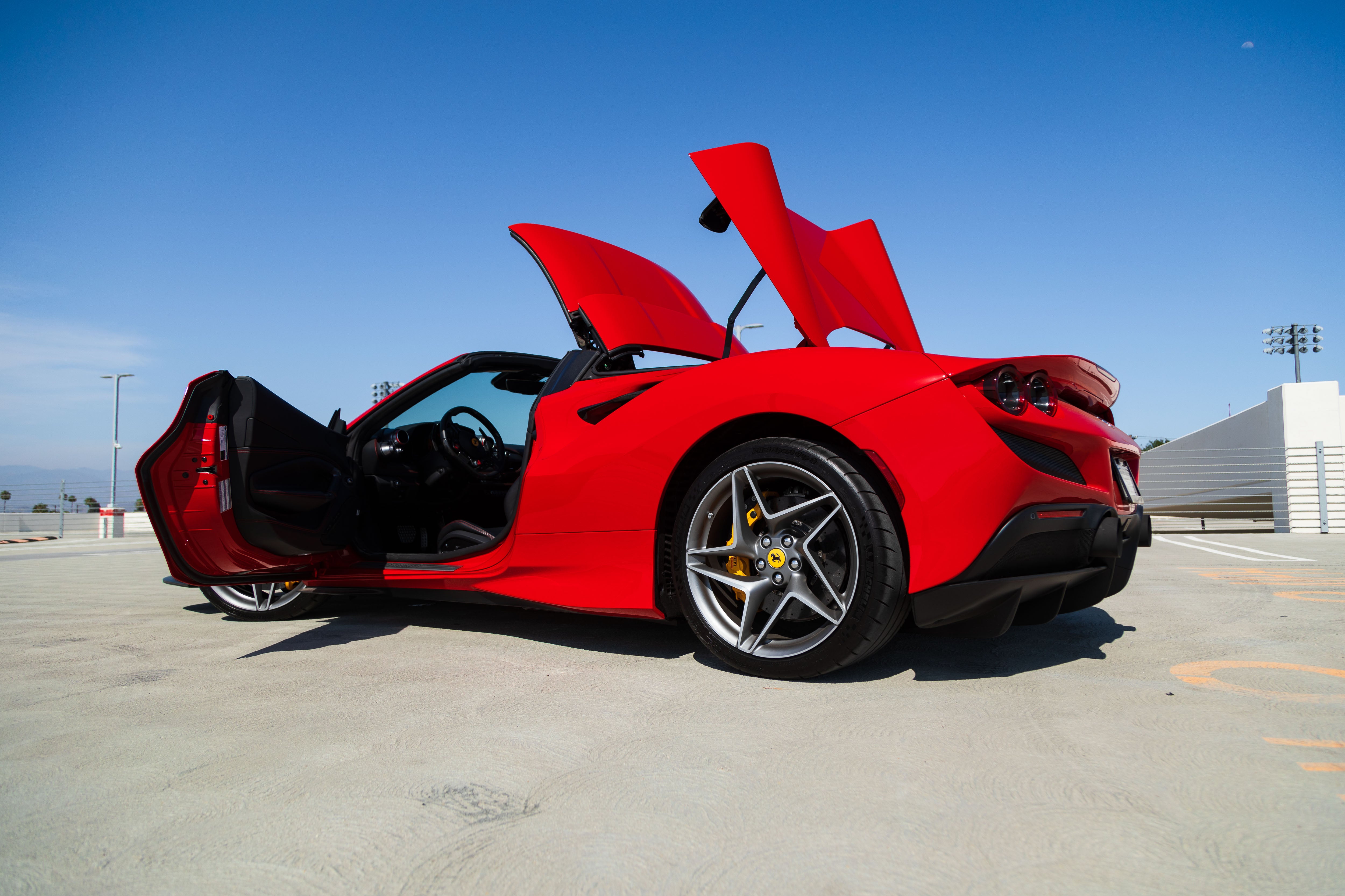 Red Ferrari  F8