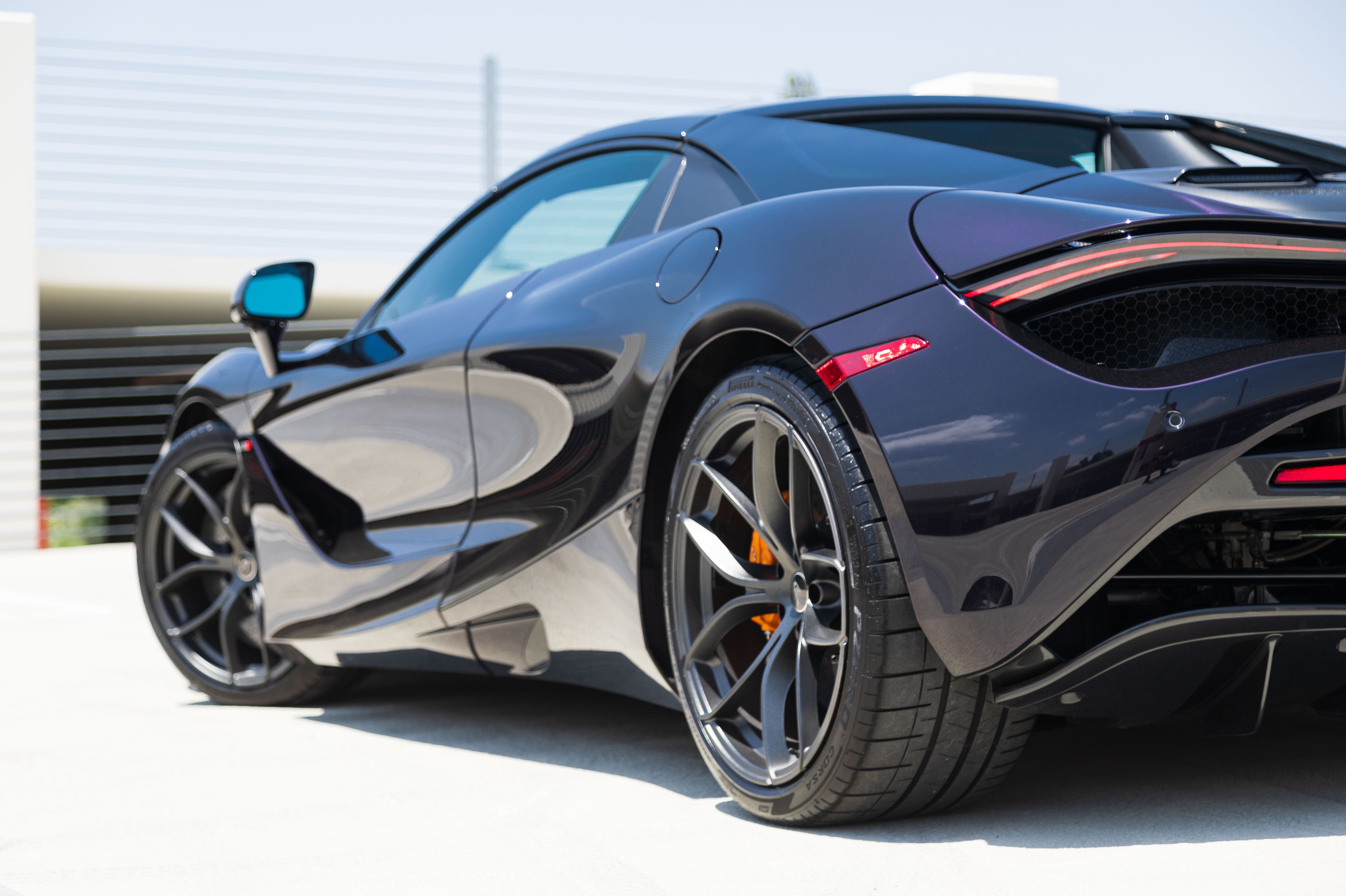 Purple McLaren 720S