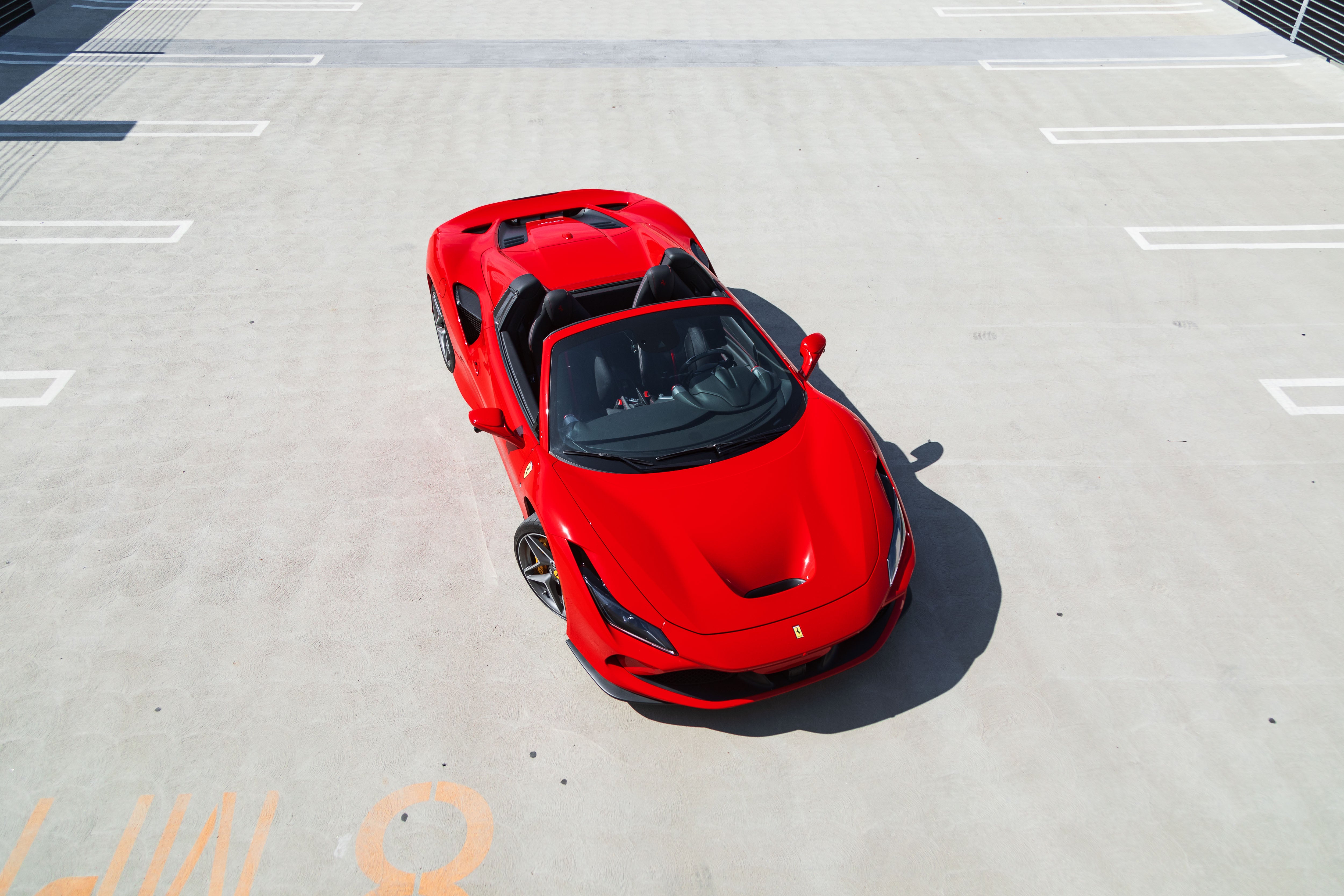 Red Ferrari  F8