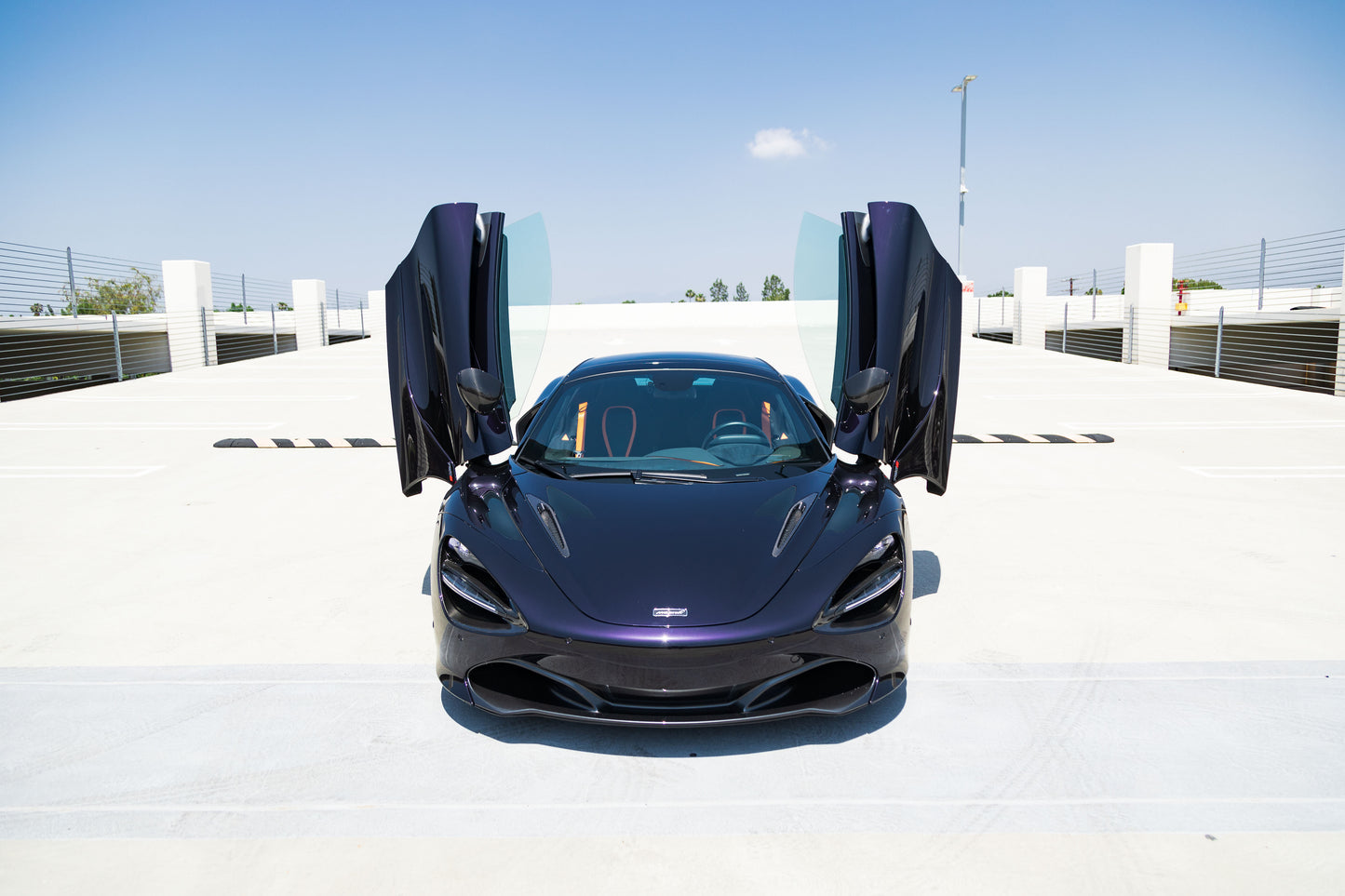 Purple McLaren 720S