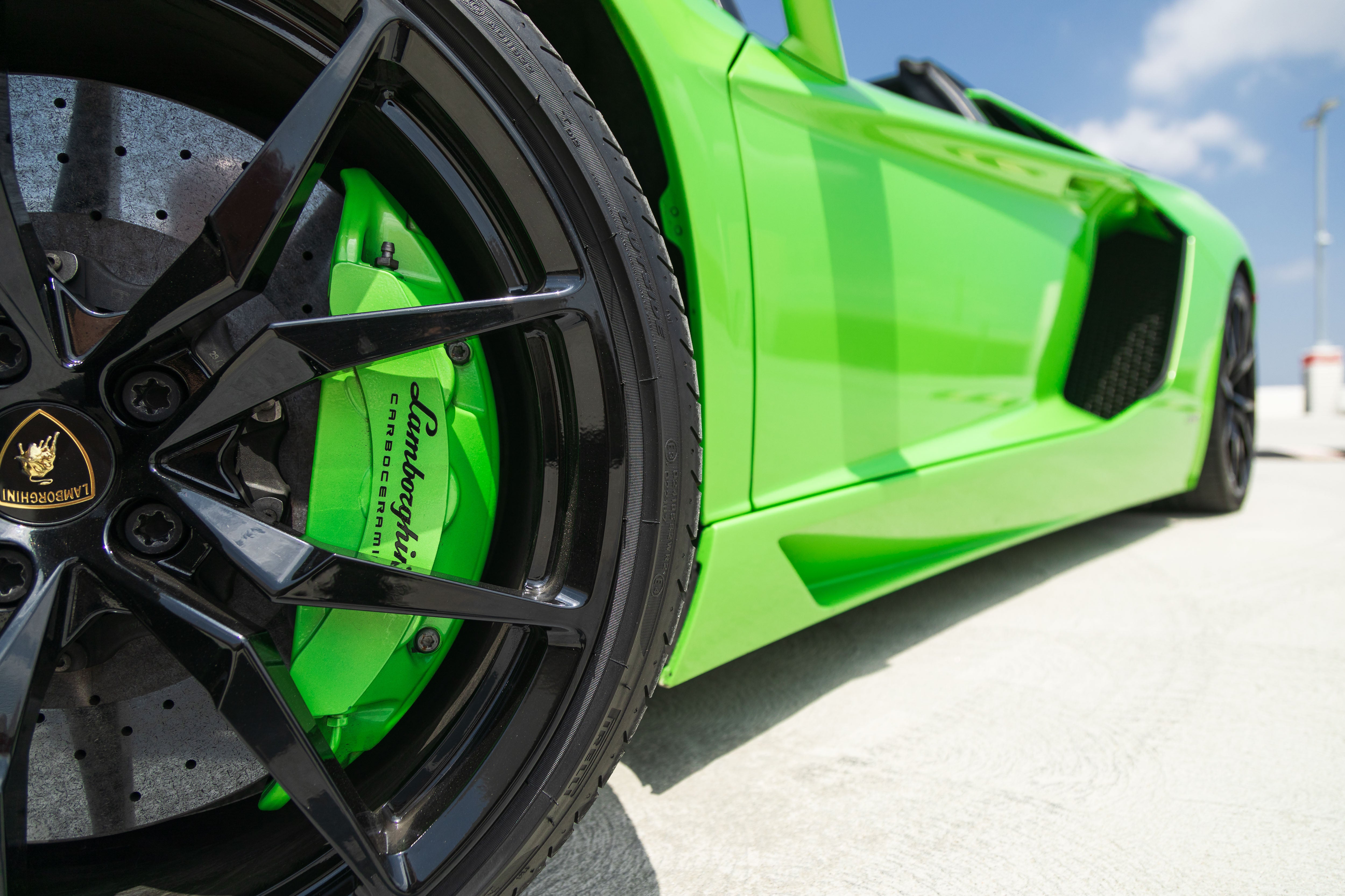 Lamborghini Green Aventador